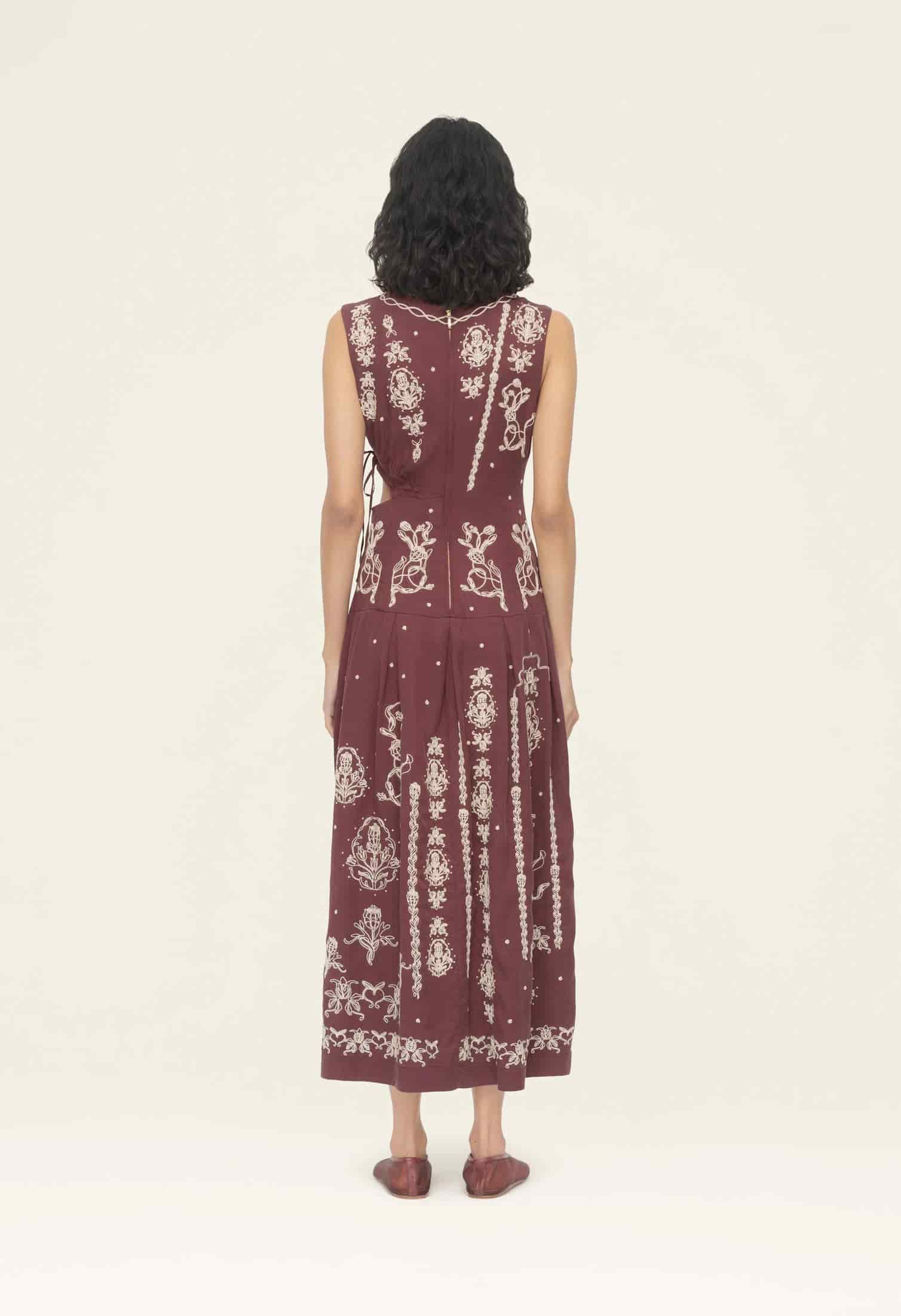 Otoño Relato Midi Dress - miniatura 3