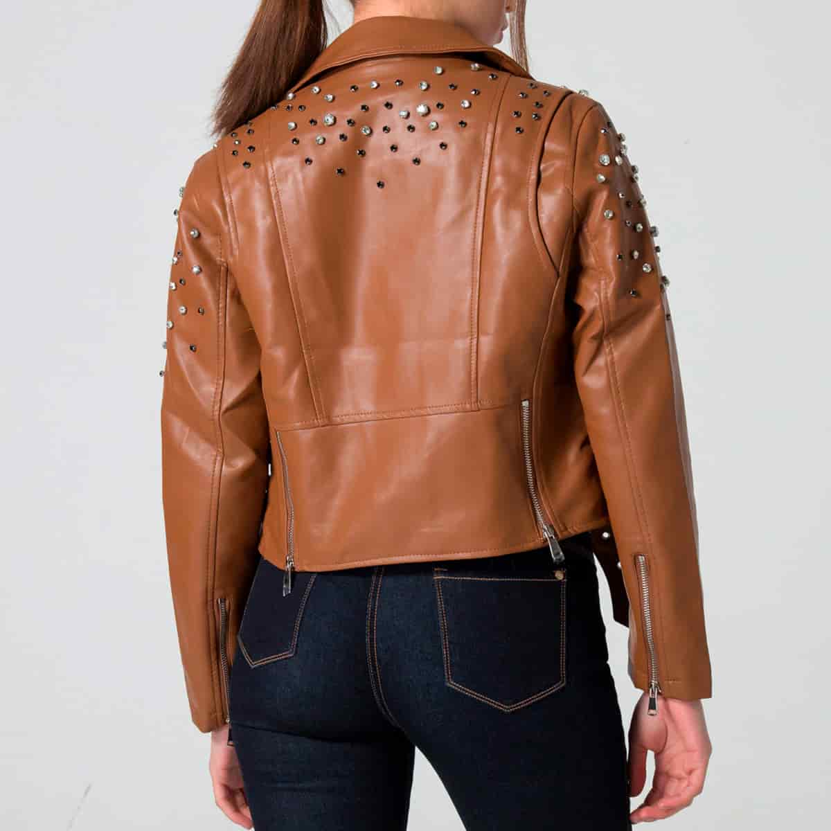 Chaqueta Sintetica Biker Crystal - miniatura 20