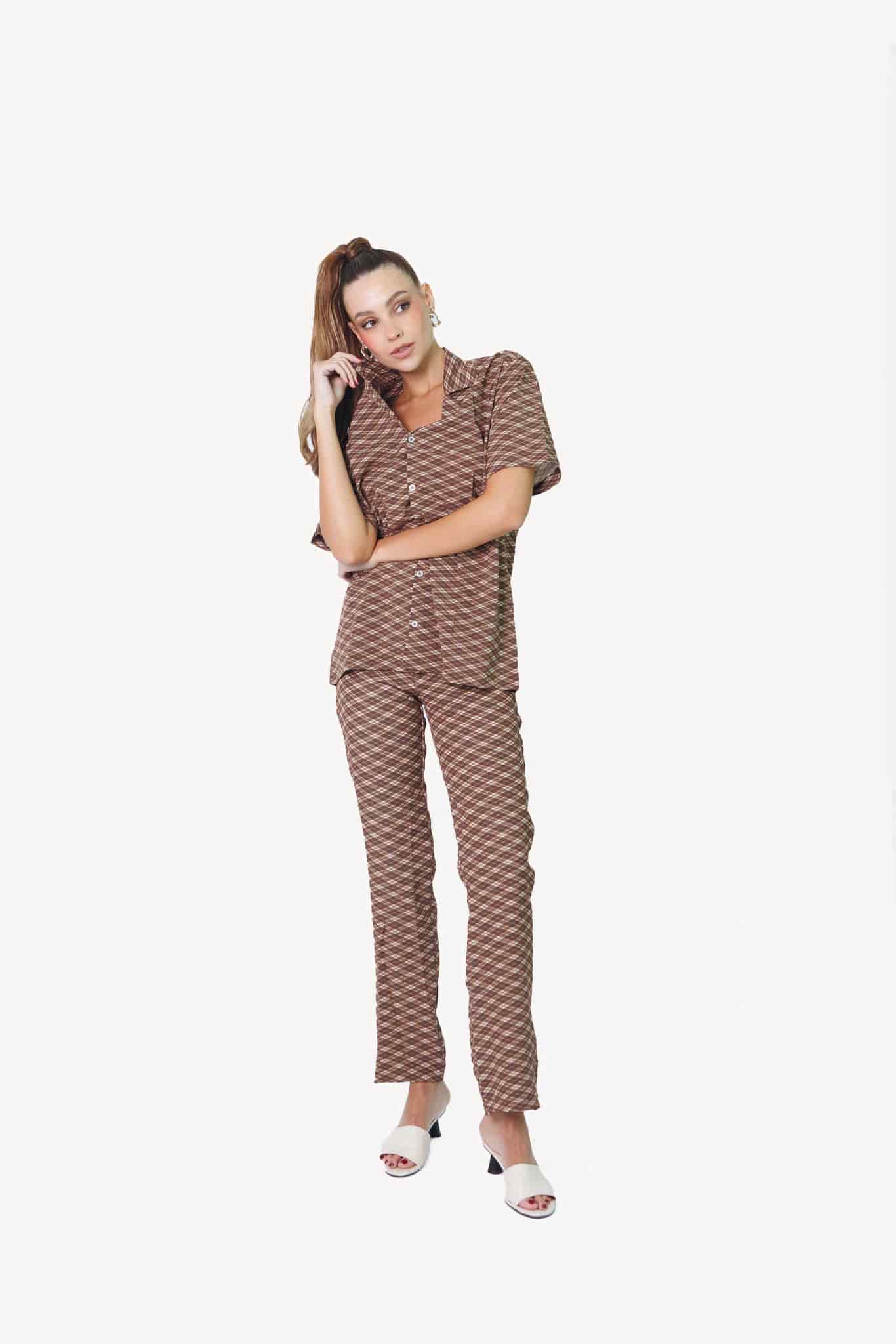 Camp Shirt in Cattail Plaid - miniatura 6