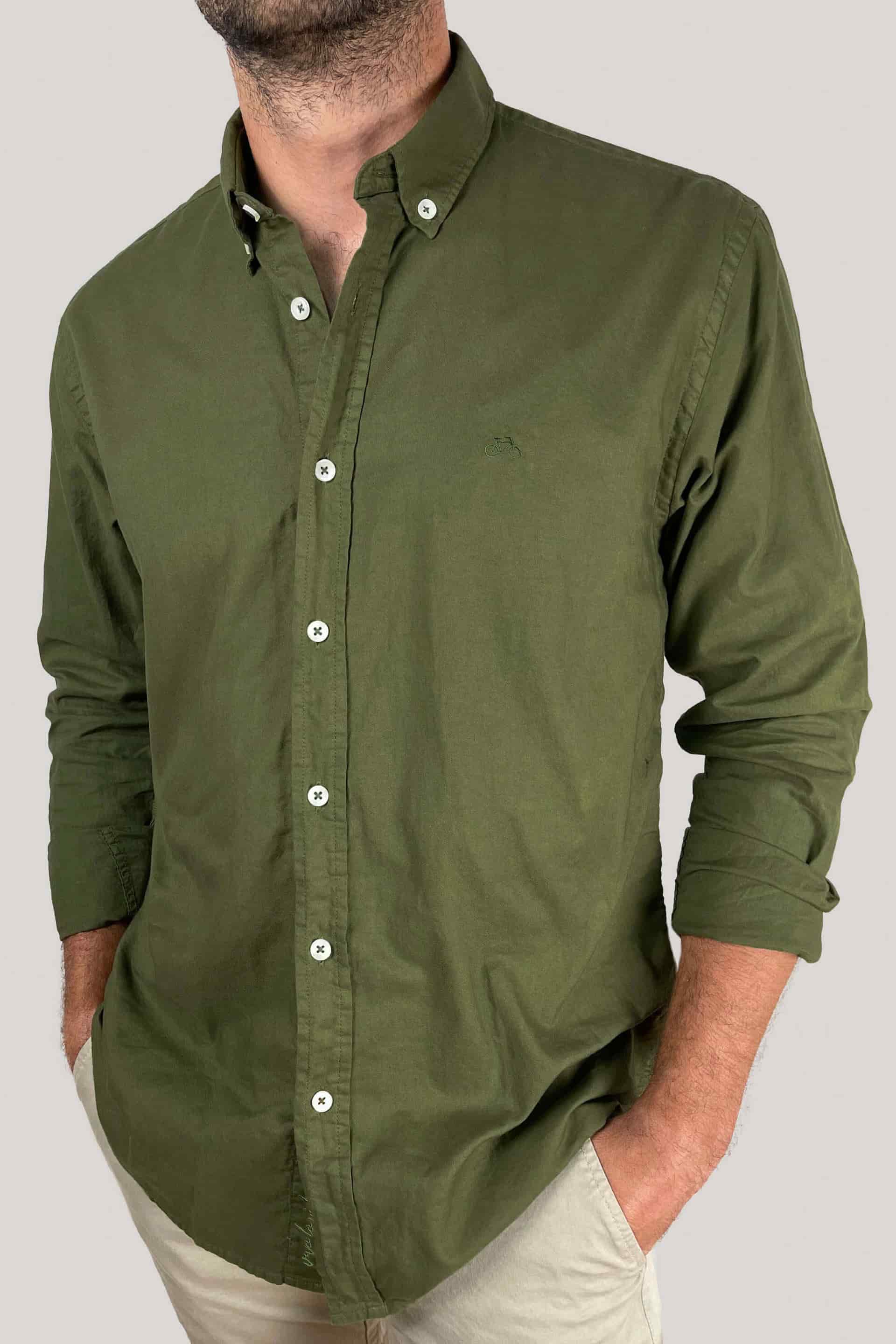 CAMISA OXFORD MILITAR - miniatura 2
