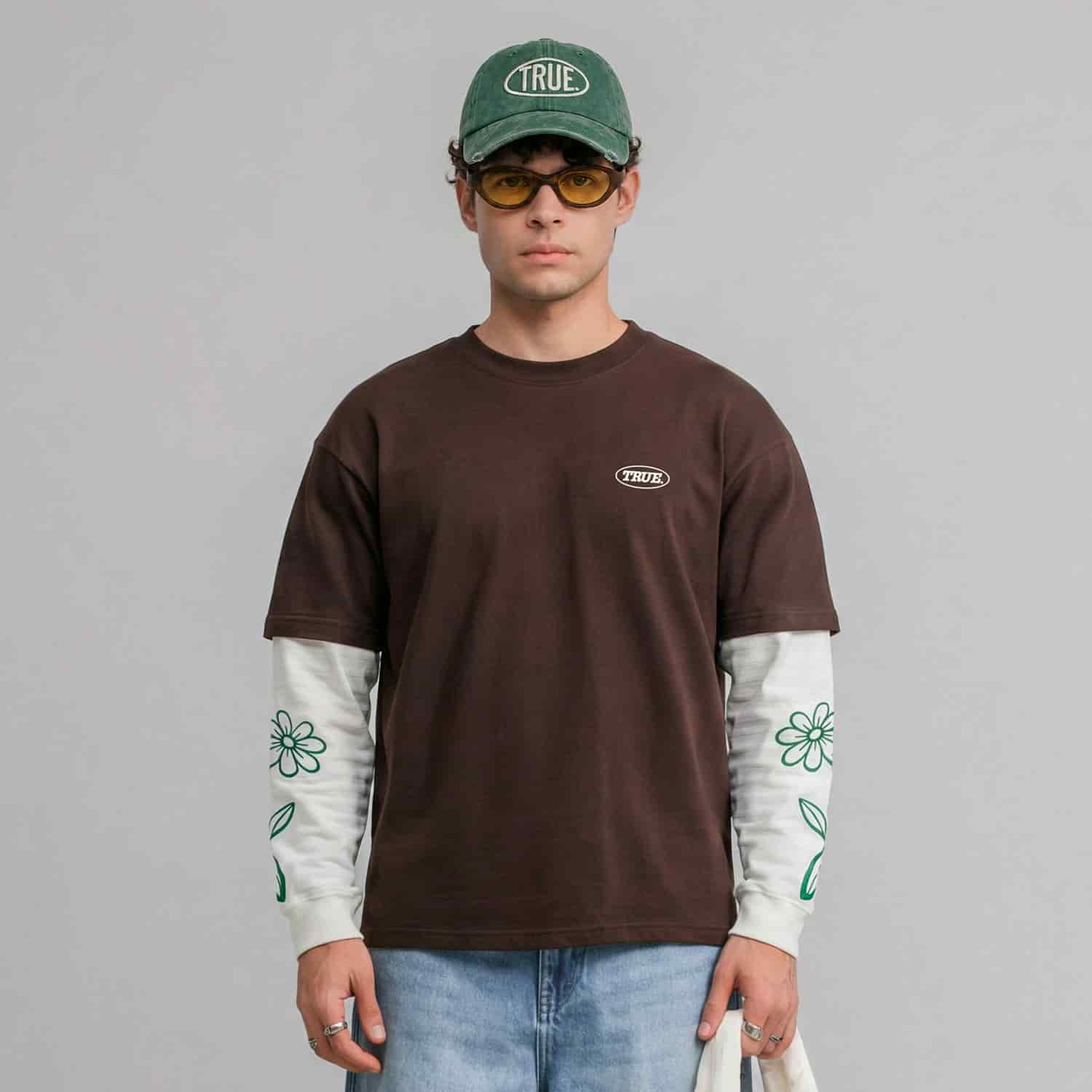 True Way Boxy LS - Brown - miniatura 2