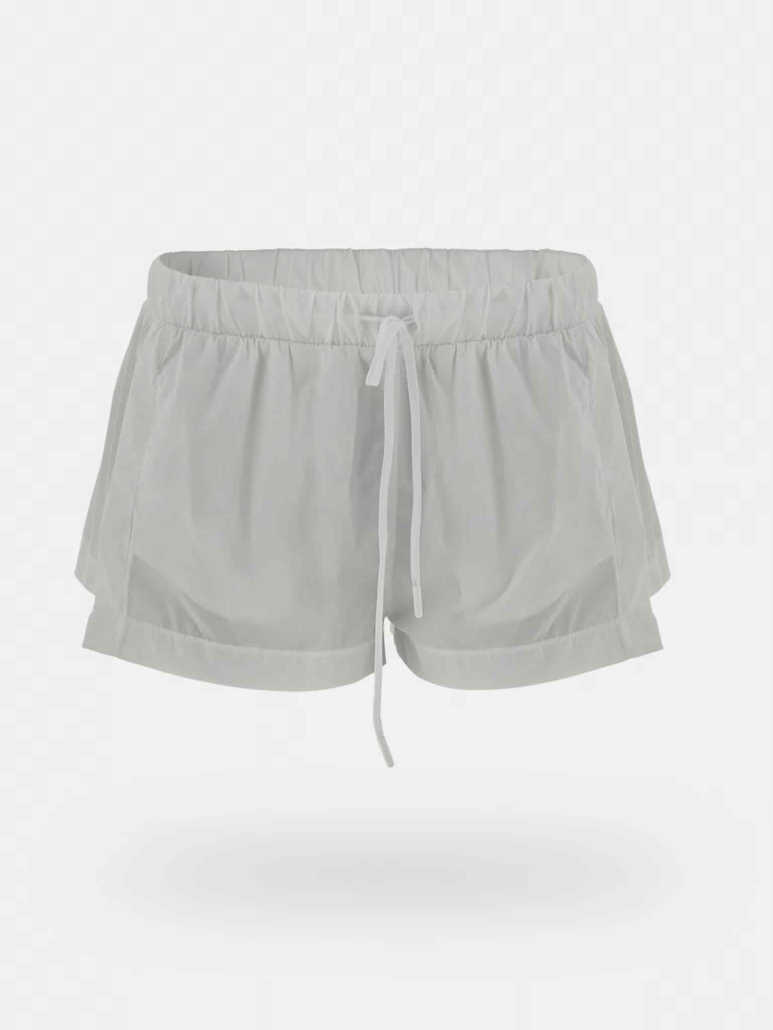 INVISIBLE SHEER SHORTS - WHITE - miniatura 3