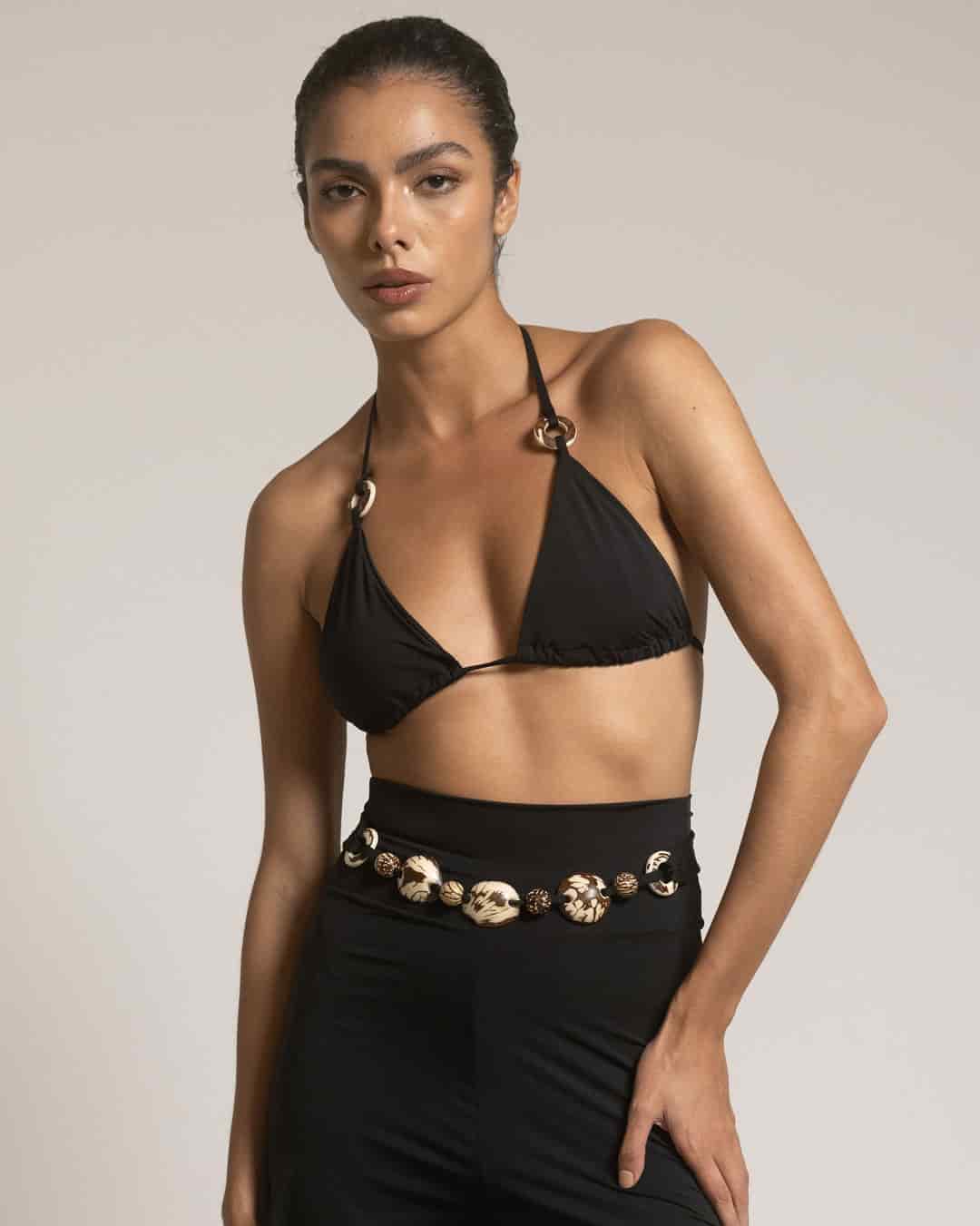 CARLA PANT / Negro - miniatura 2