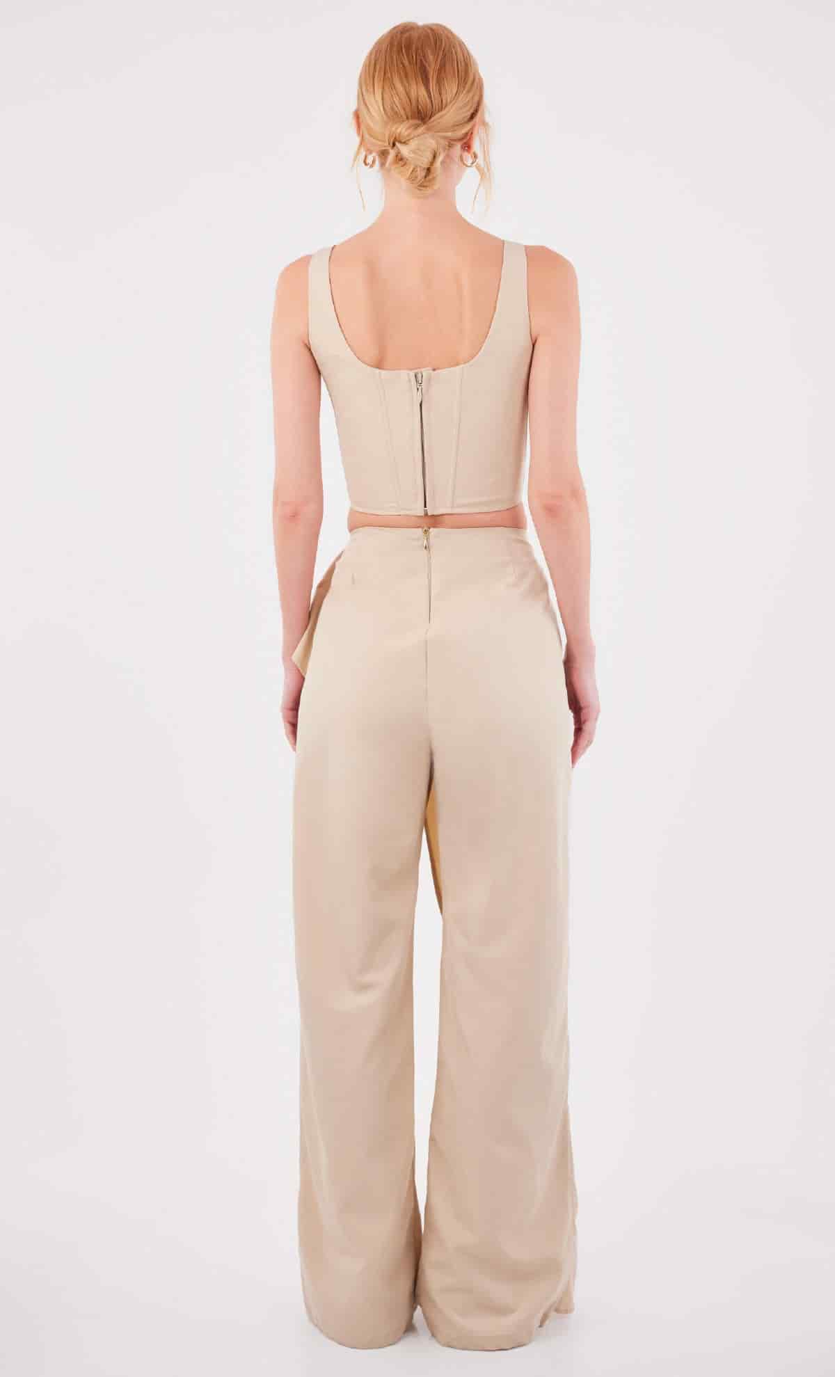Crop Top Tritoma Sand - miniatura 3