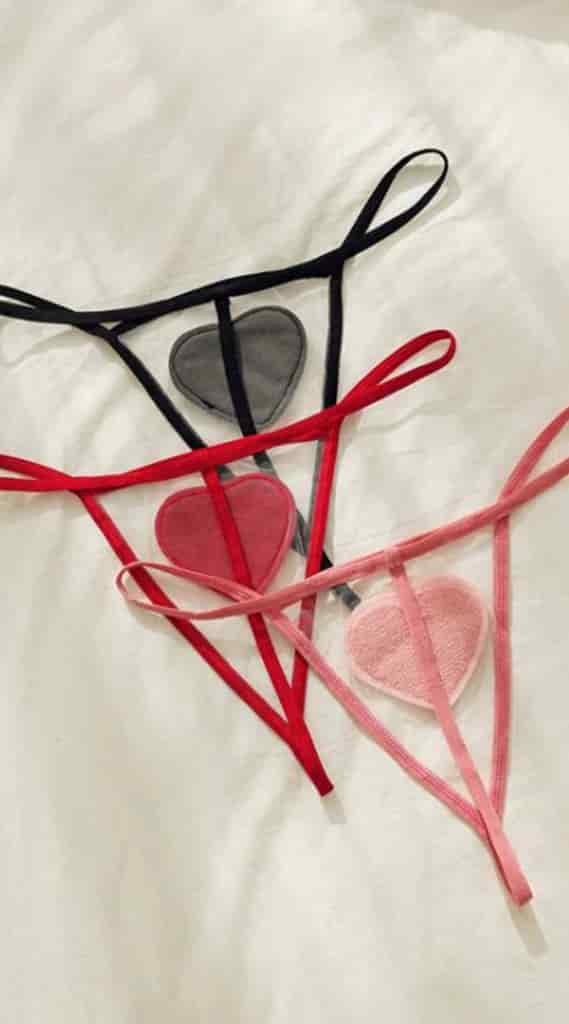 Tanga de malla corazón SH-131846-MUL-SyL - miniatura 1