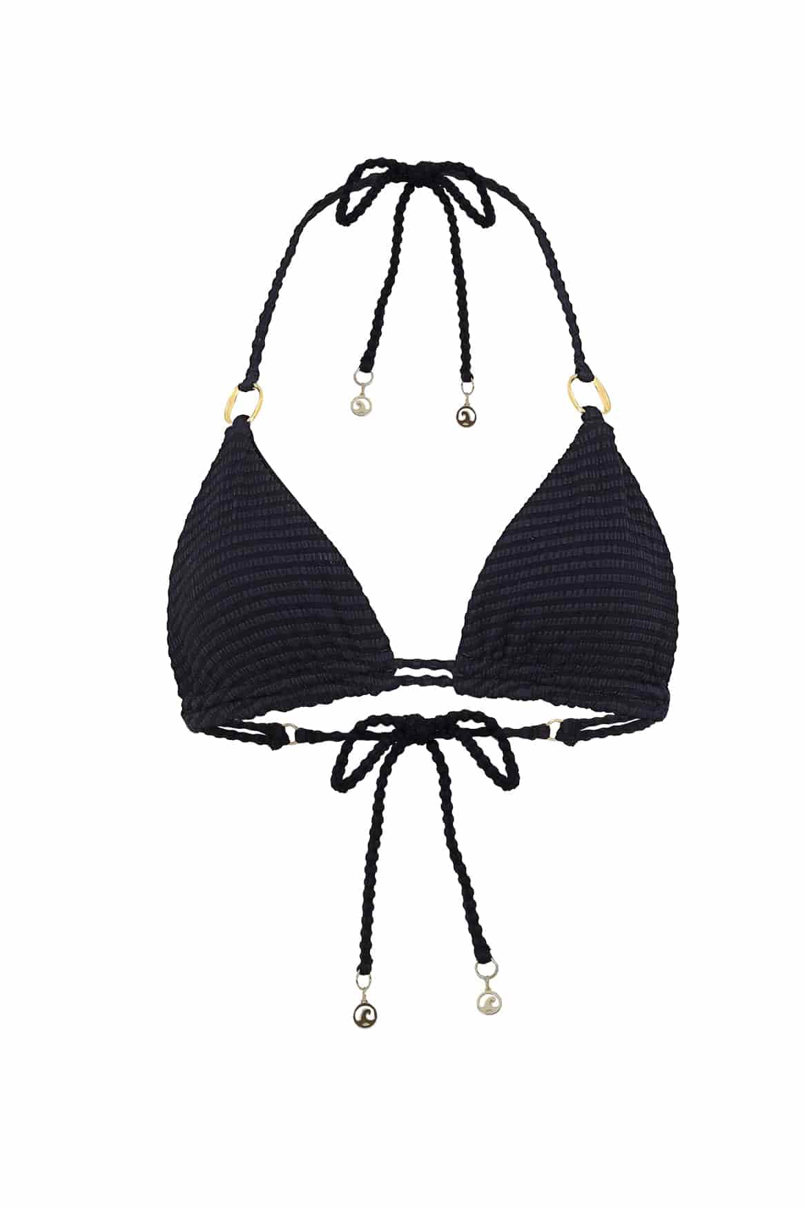 TOP DE BIKINI APRIL NOIR - miniatura 4