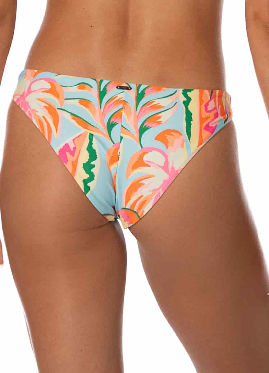Maaji Fiesta Bloom Iconic Low Rise Thin Side Bikini Bottom - miniatura 3