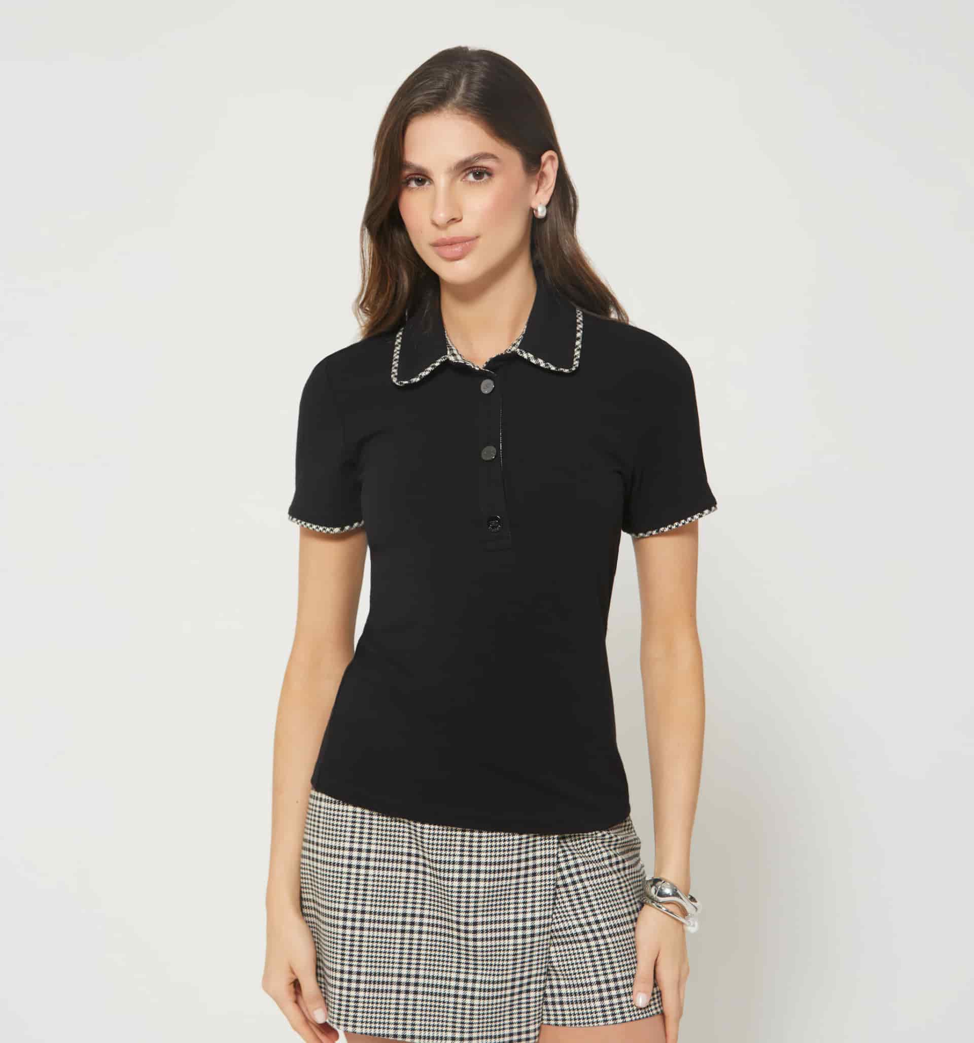 Blusa manga corta - miniatura 2