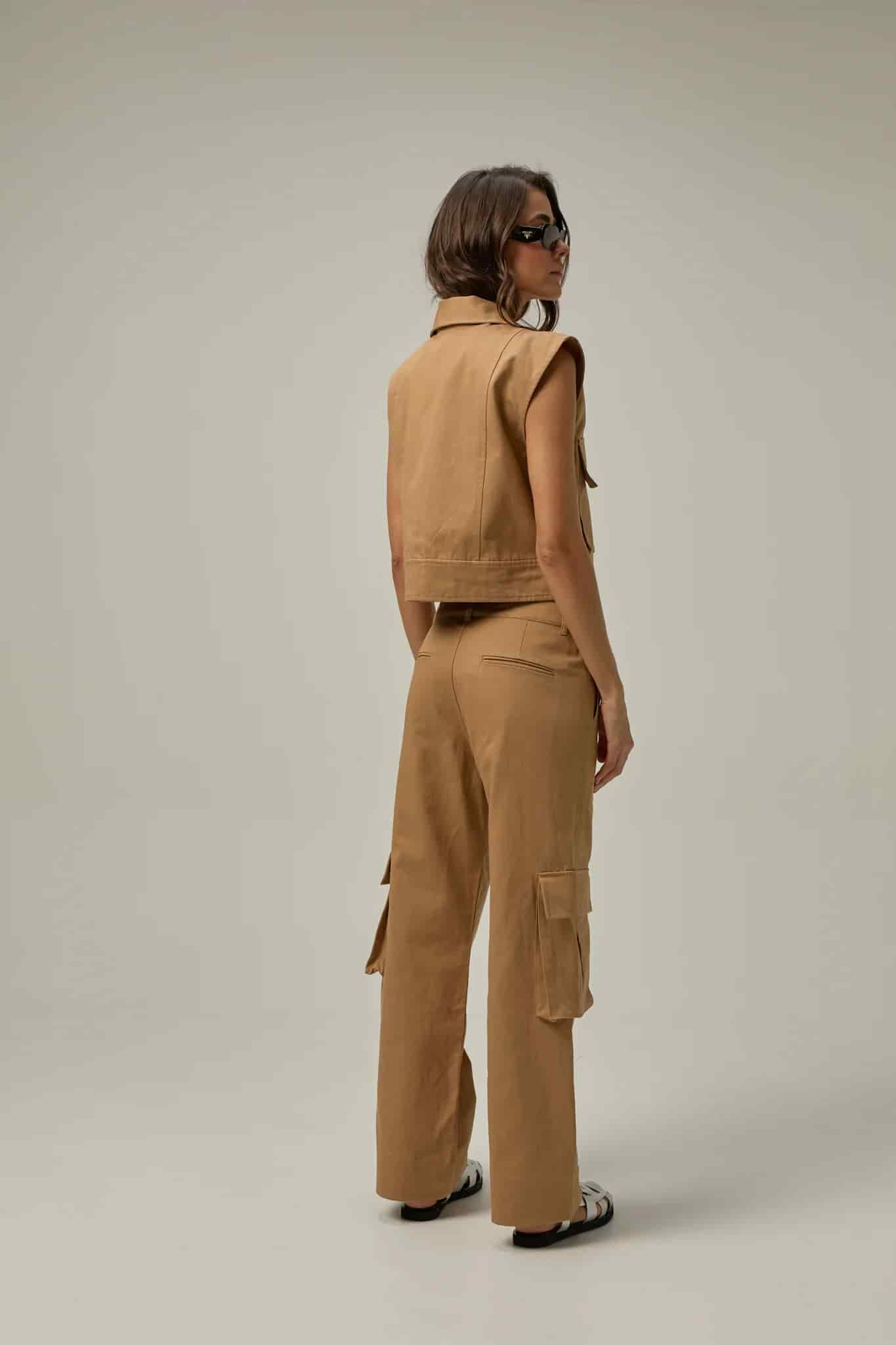 Chaleco Irene | Khaki - miniatura 12