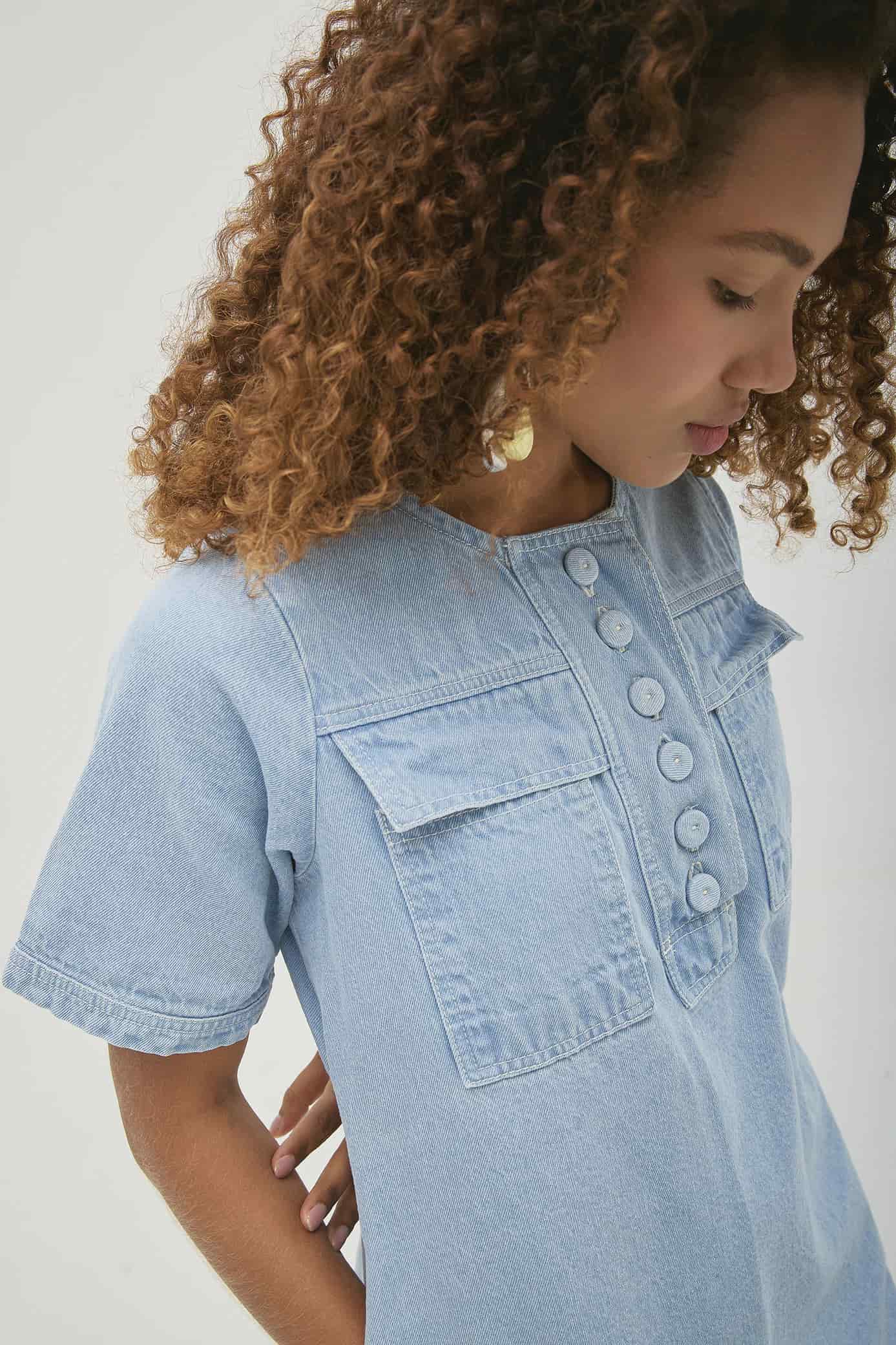 Vestido Brisa Denim - miniatura 4