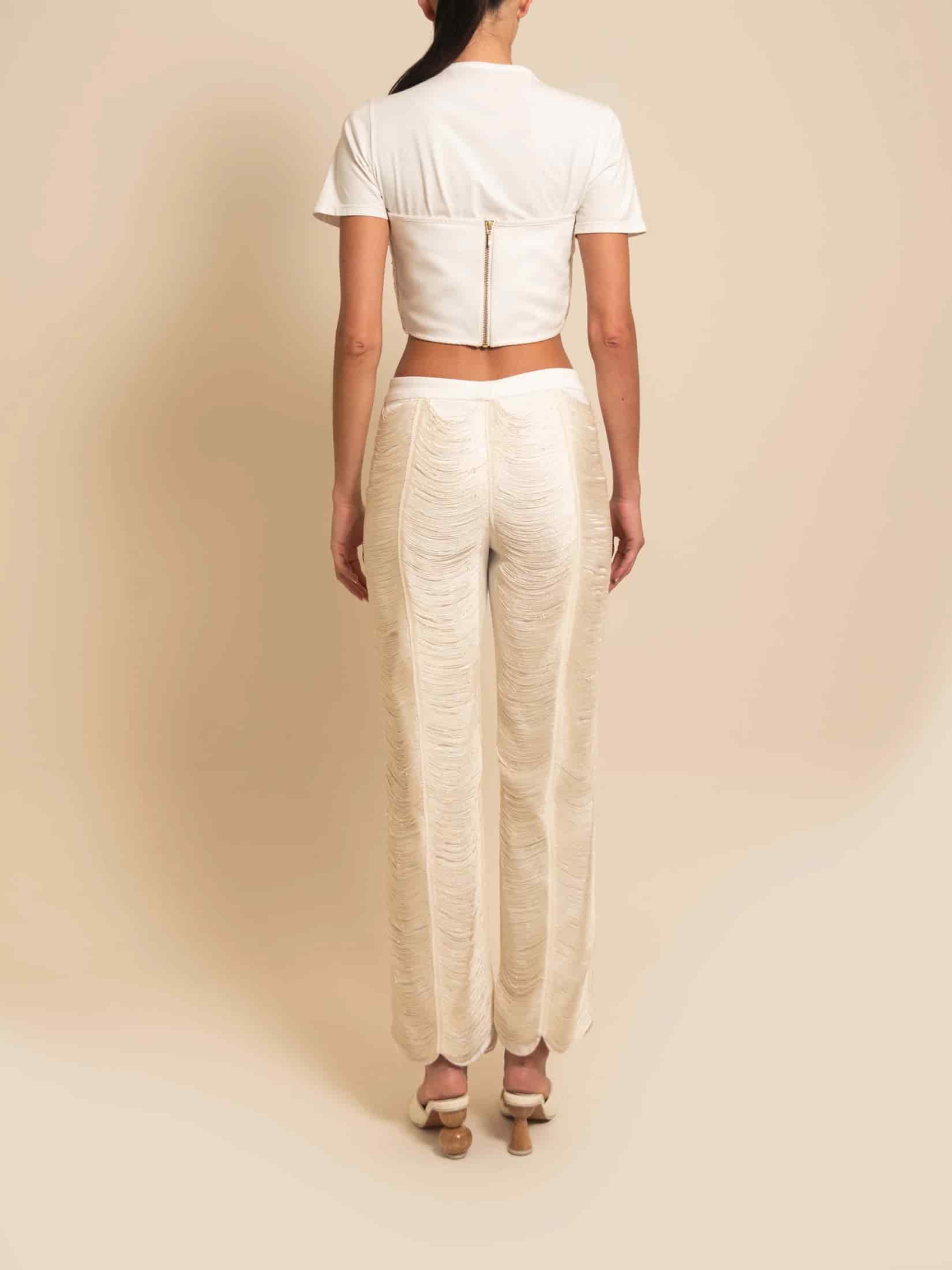 SIMONE PANT IVORY - miniatura 6