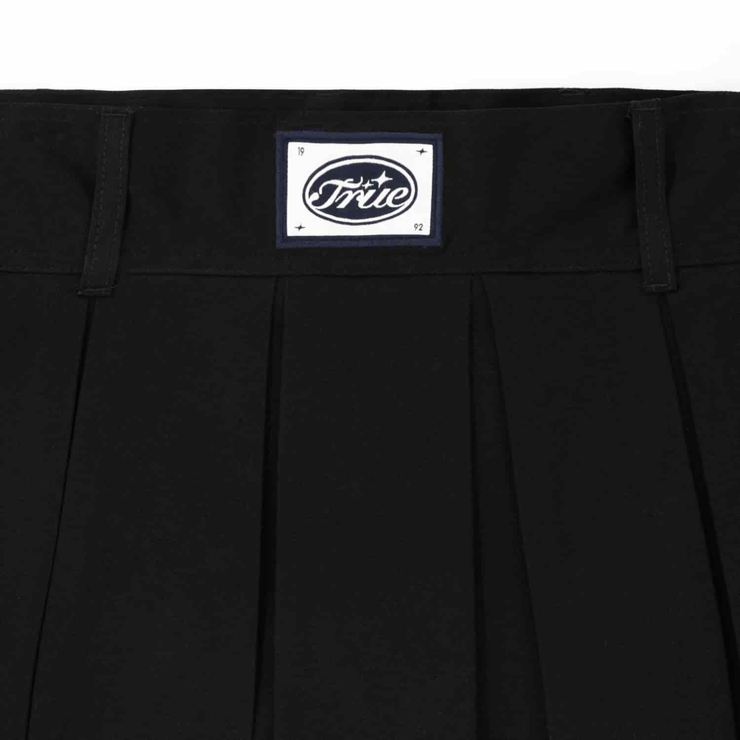Pleated Mini Skirt - Black - miniatura 4