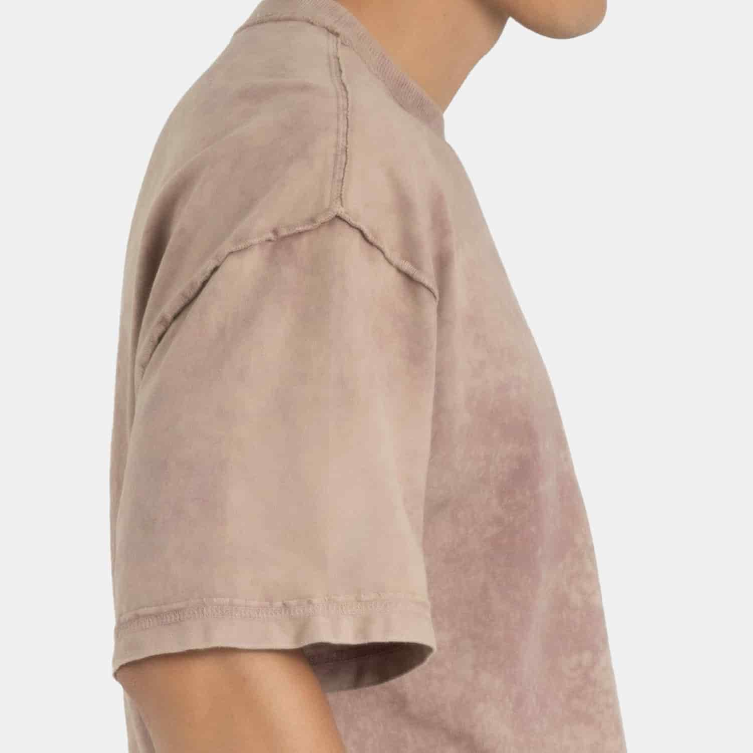 Acid Washed Boxy Tee Mocca - miniatura 3