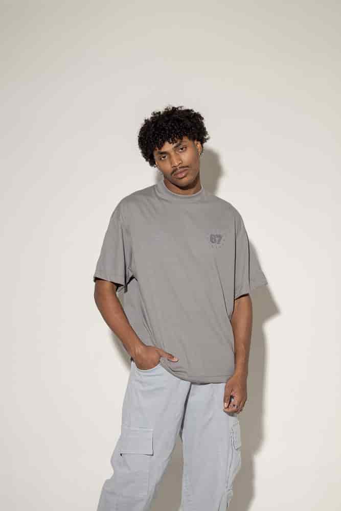 Oversized Redemption 87-Gris - miniatura 6