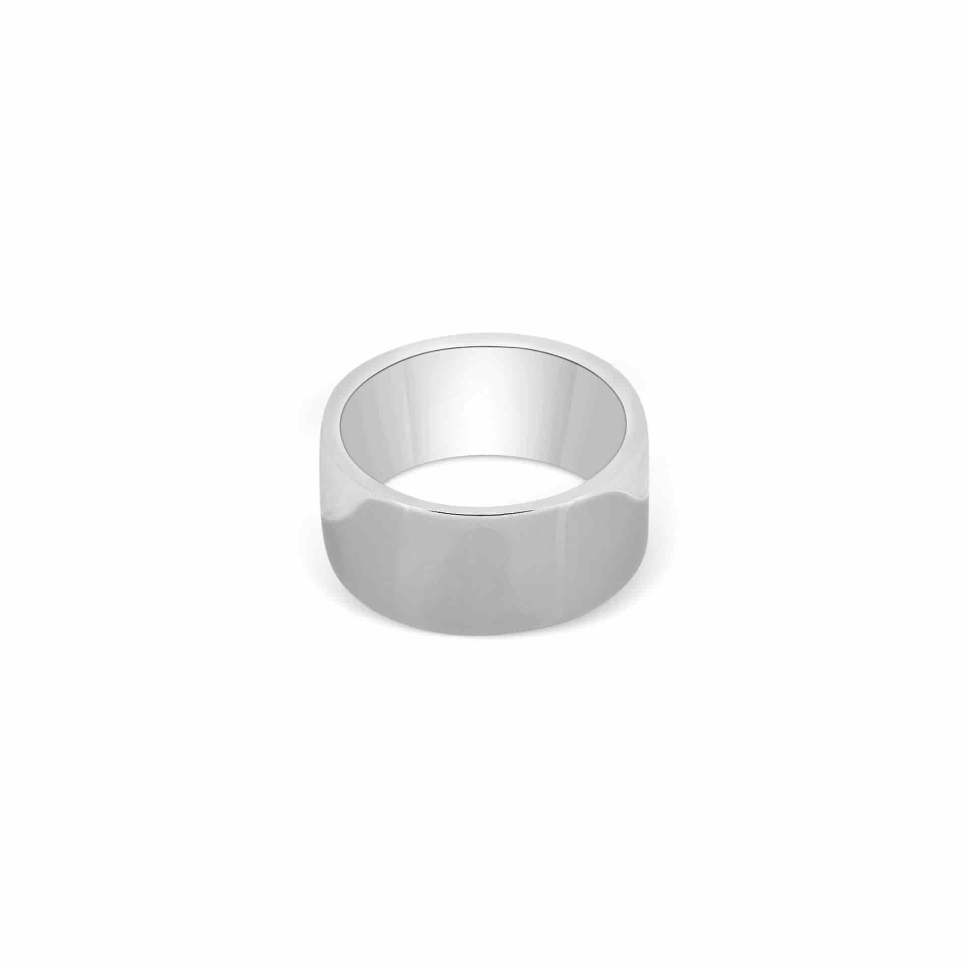 BAND RING 11MM | ANILLO EN PLATA LEY 950 - miniatura 1