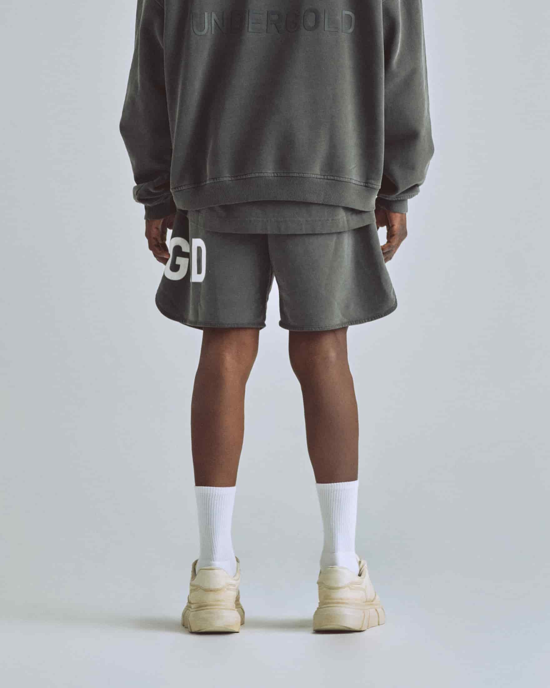 Line UNDRGLD Biased Shorts Old Gray - miniatura 7