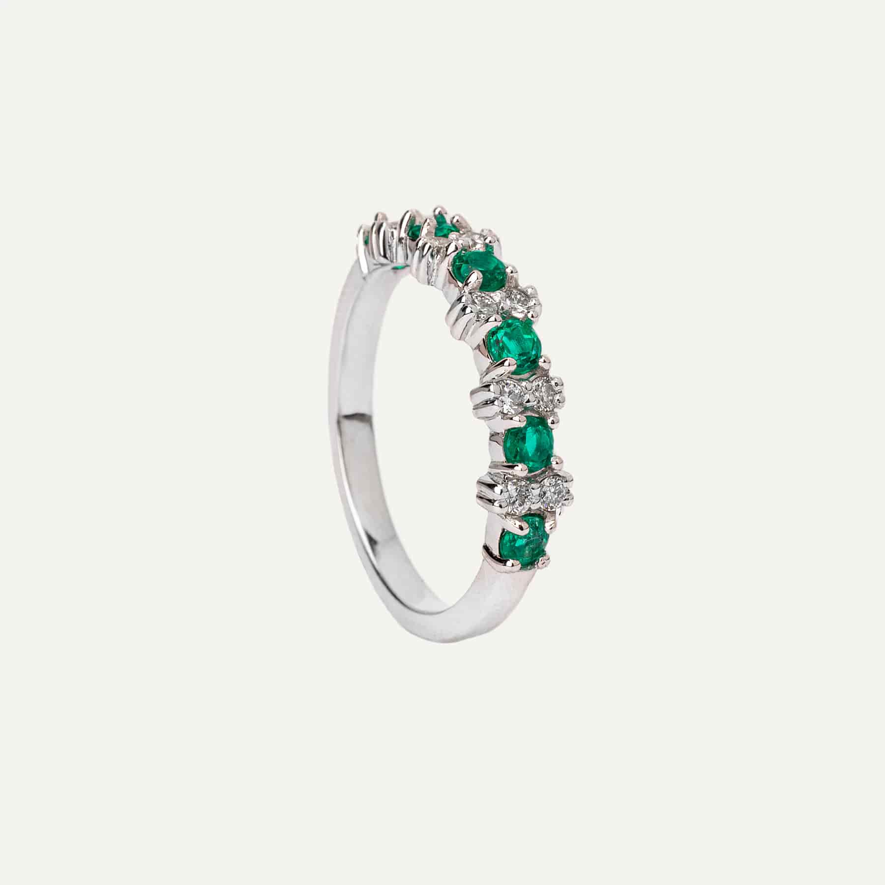 Anillo big Doble chaton - miniatura 1