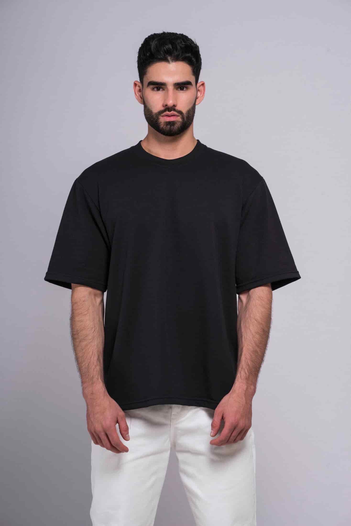 CAMISETA NEGRA OVERSIZE SVG 13839 - miniatura 3