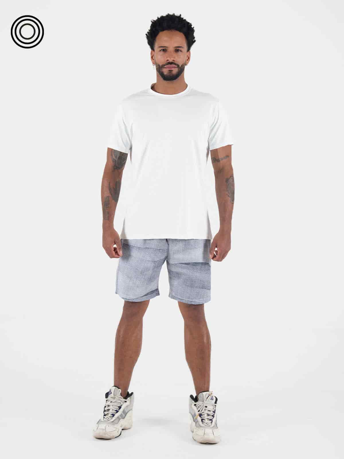 Pantaloneta basica hombre panal sublimada carri - miniatura 2