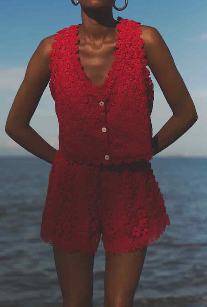 CAPRI SHORTS RADIANT RED - miniatura 8