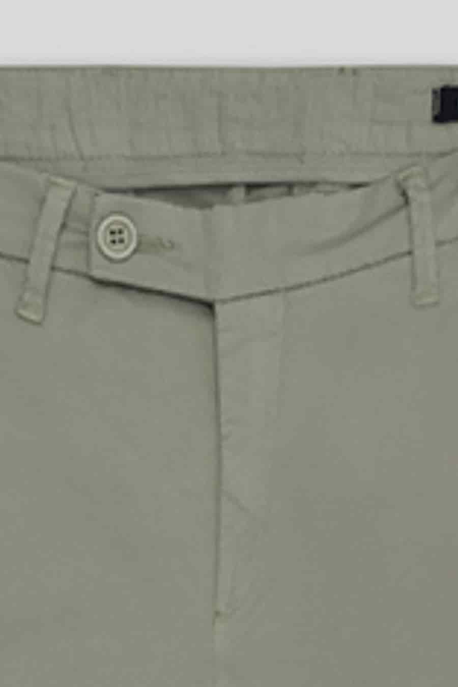 Men's cotton pants military green mauro - miniatura 4