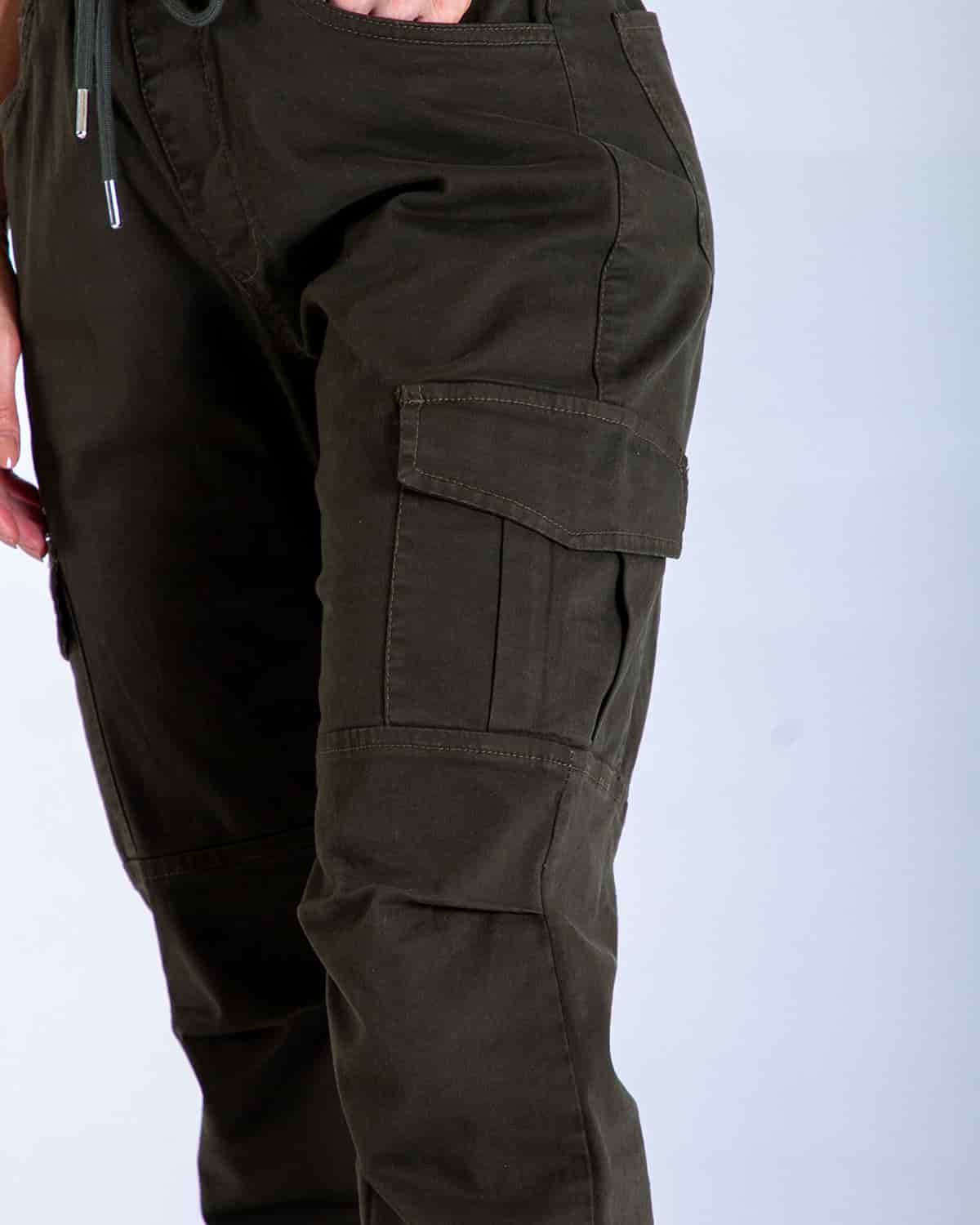 Jogger verde para mujer - miniatura 4