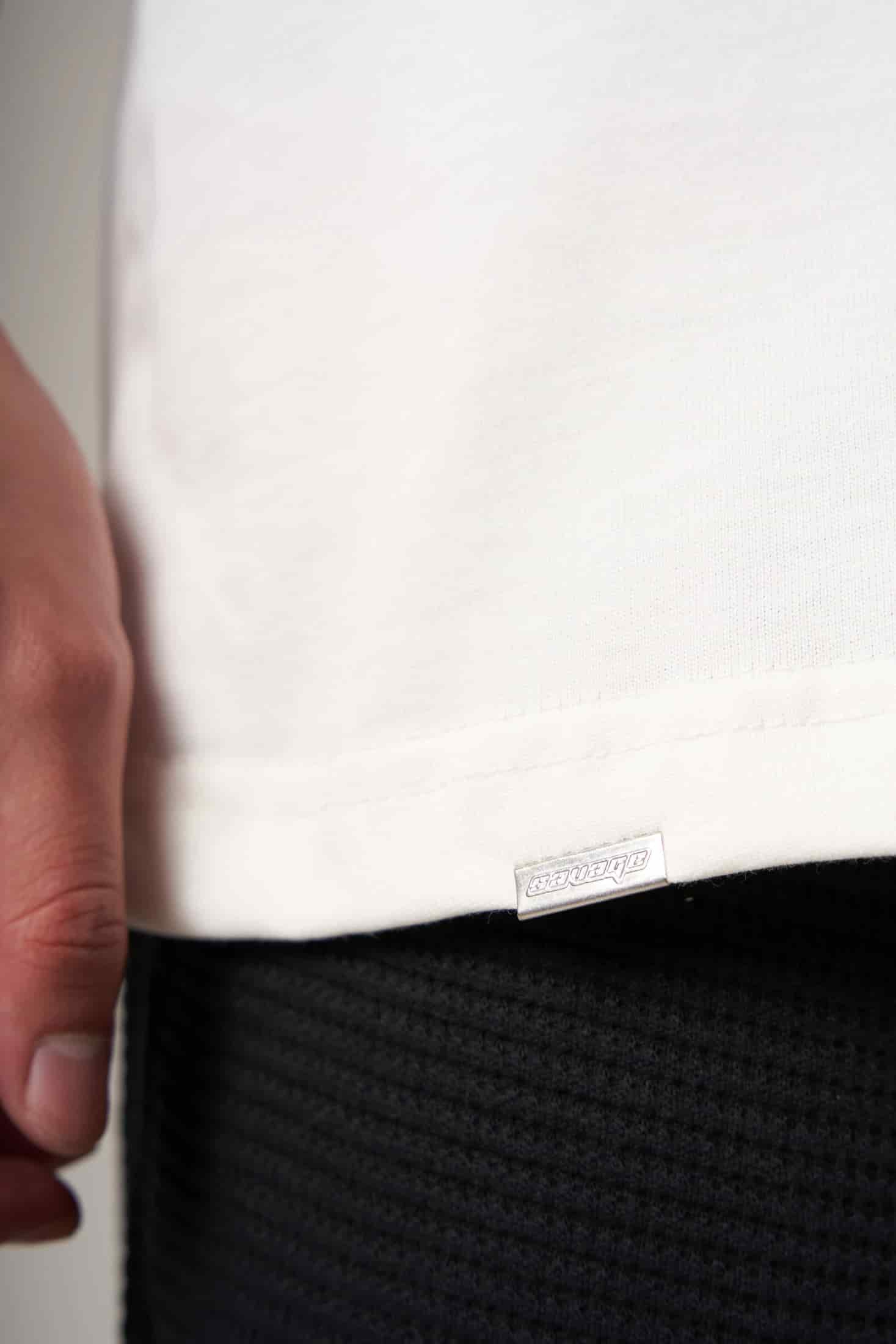 CAMISETA 250 GRAMOS, 100% ALGODÓN CREMA - miniatura 4