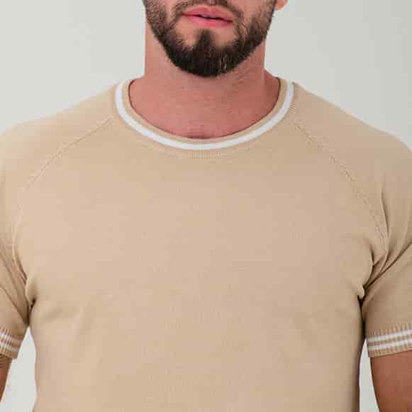 T-SHIRT MODA TEJIDO HOMBRE - miniatura 3