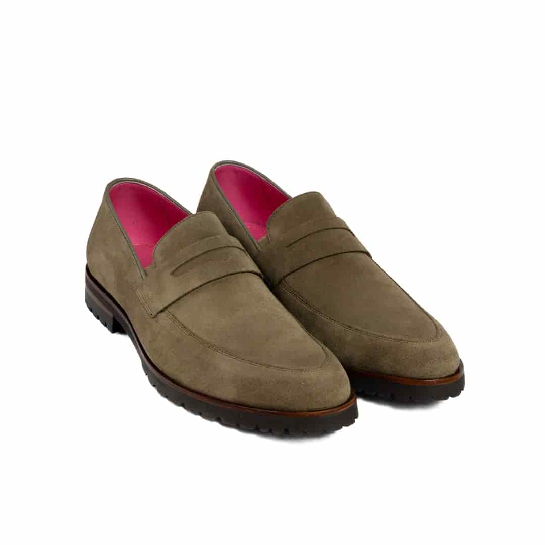 Mocasin Alessandro Gamuza Truffle - miniatura 2