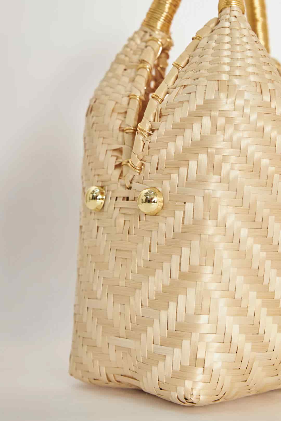 Mini Carly Bag Golden Wire-Wrap  DELUXE LIMITED EDITION NYFW X BLOOM RAUL PEÑARANDA - miniatura 3