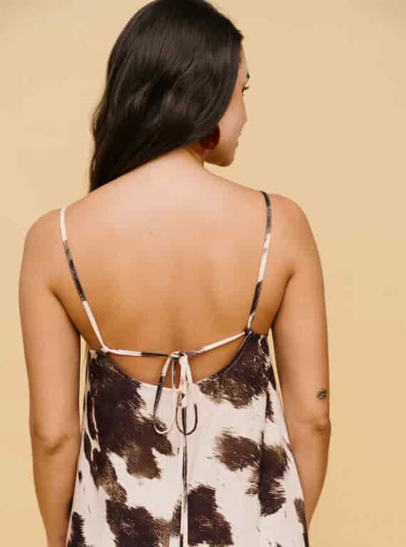 VESTIDO PRINT VACA - miniatura 6