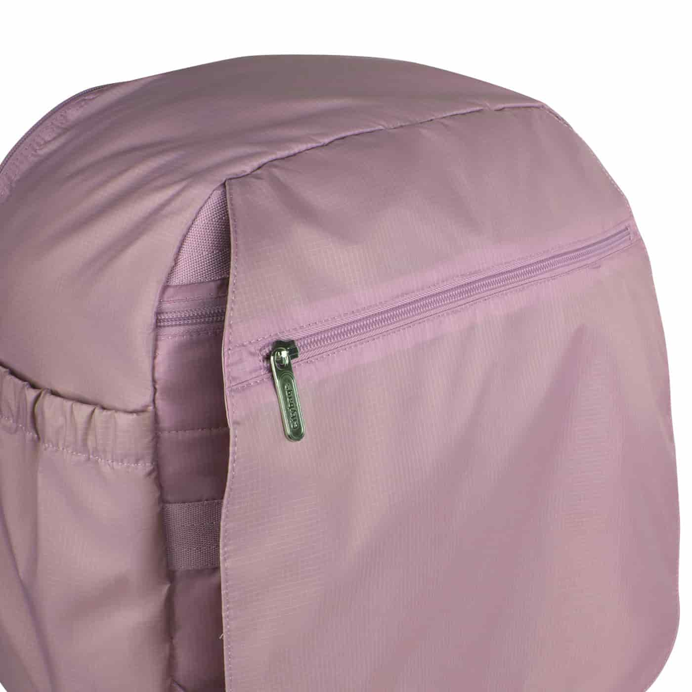 Morral Cabina Tapa Citybags Rosado Pastel - miniatura 9