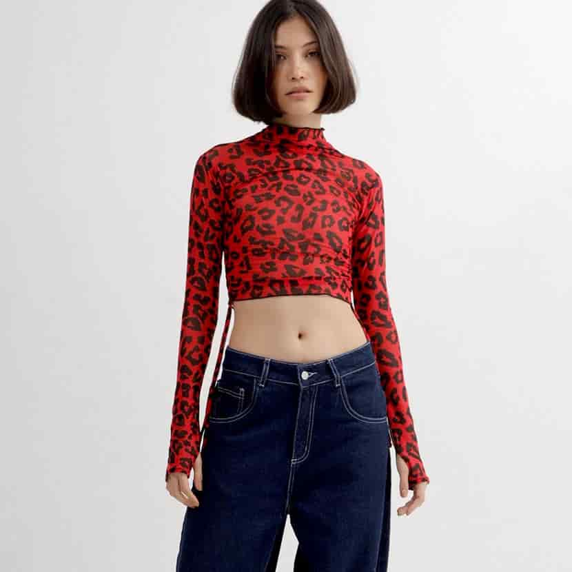 JANE LEOPARD MESH - miniatura 11
