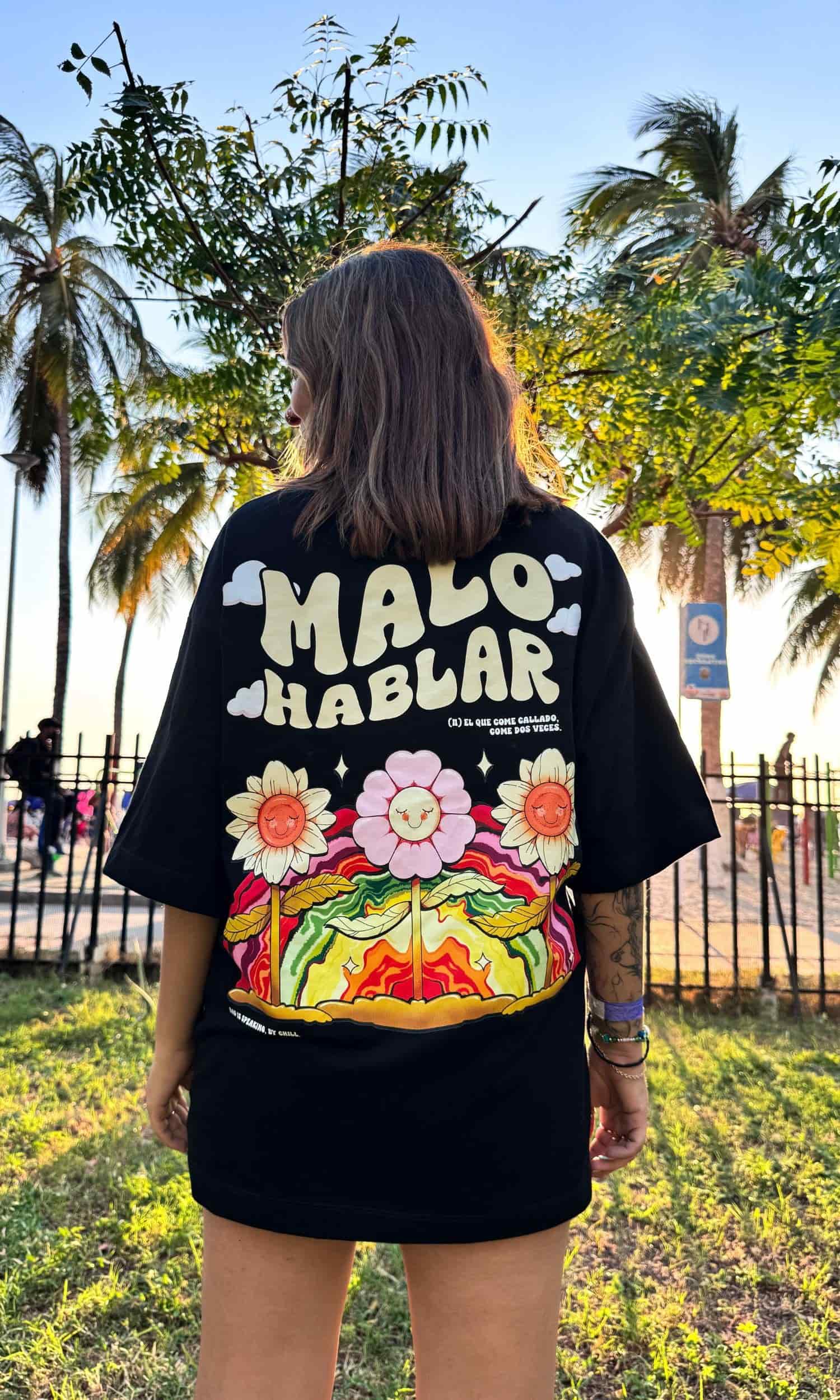 Camiseta Malo Hablar - miniatura 1