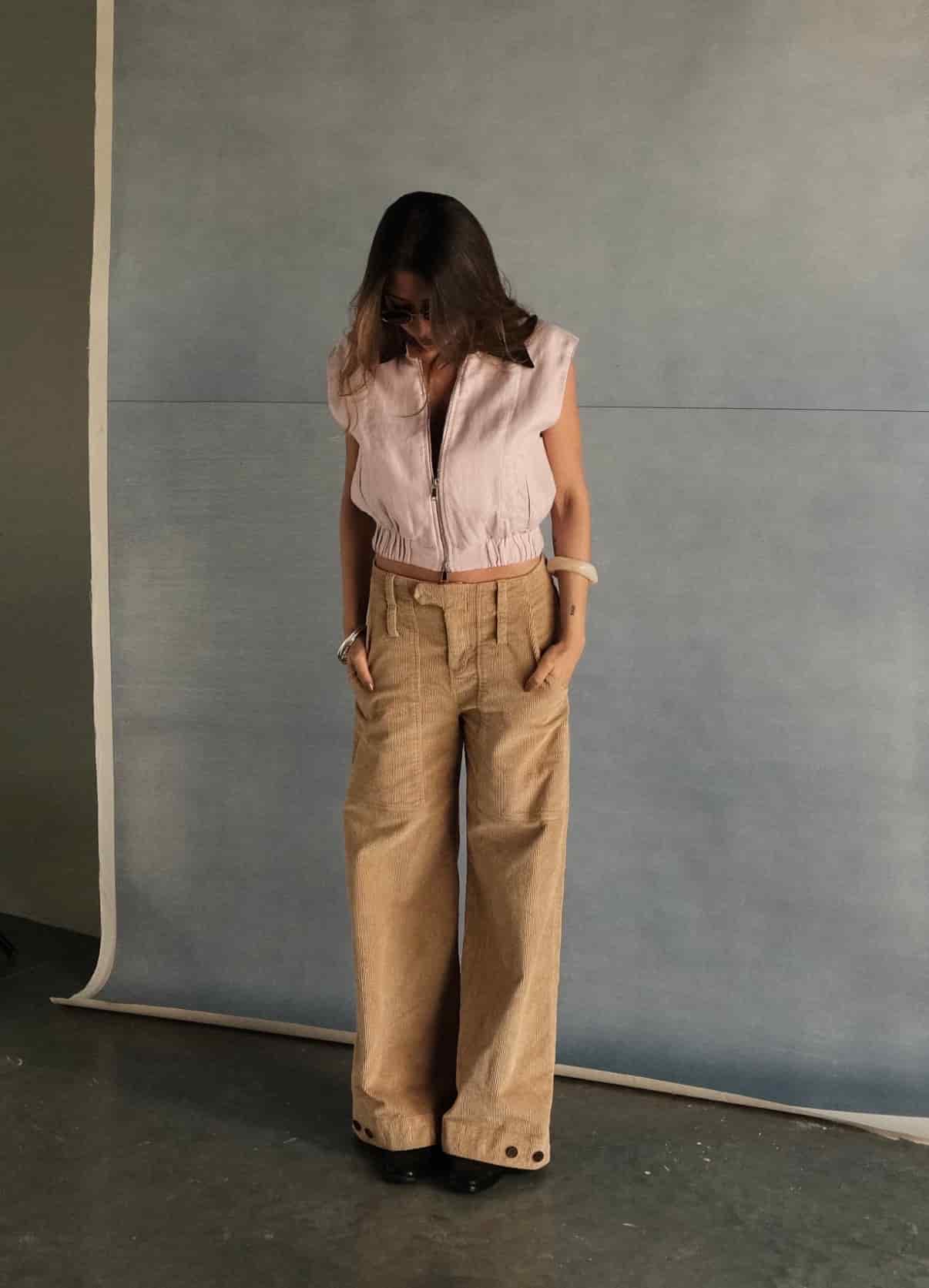 Pantalón Passo Corduroy | Camel - miniatura 10