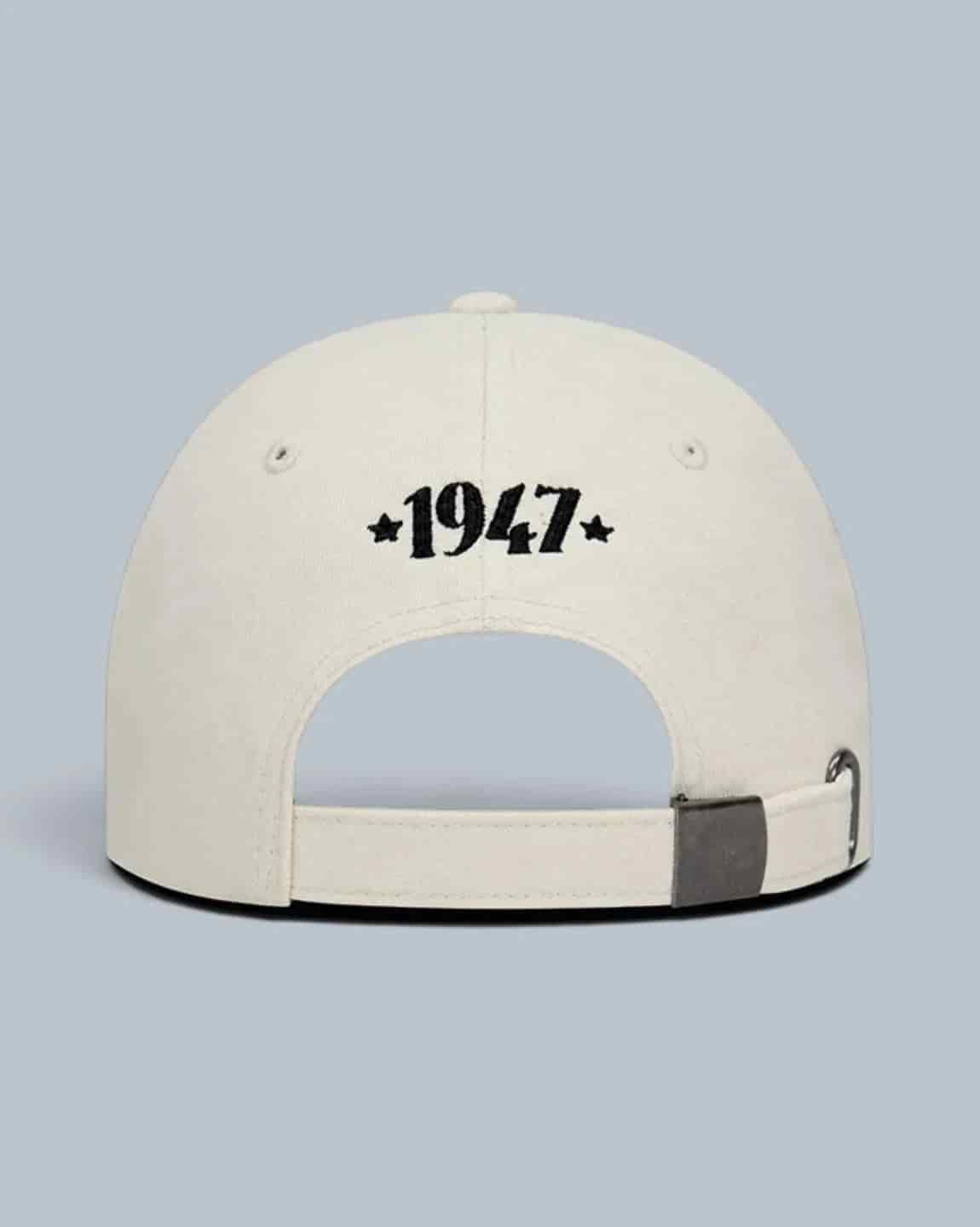GORRA BEIGE ESCUDO SILUETA - miniatura 4
