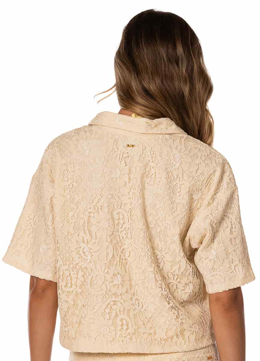 Maaji White Petal Solina Shirt - miniatura 3
