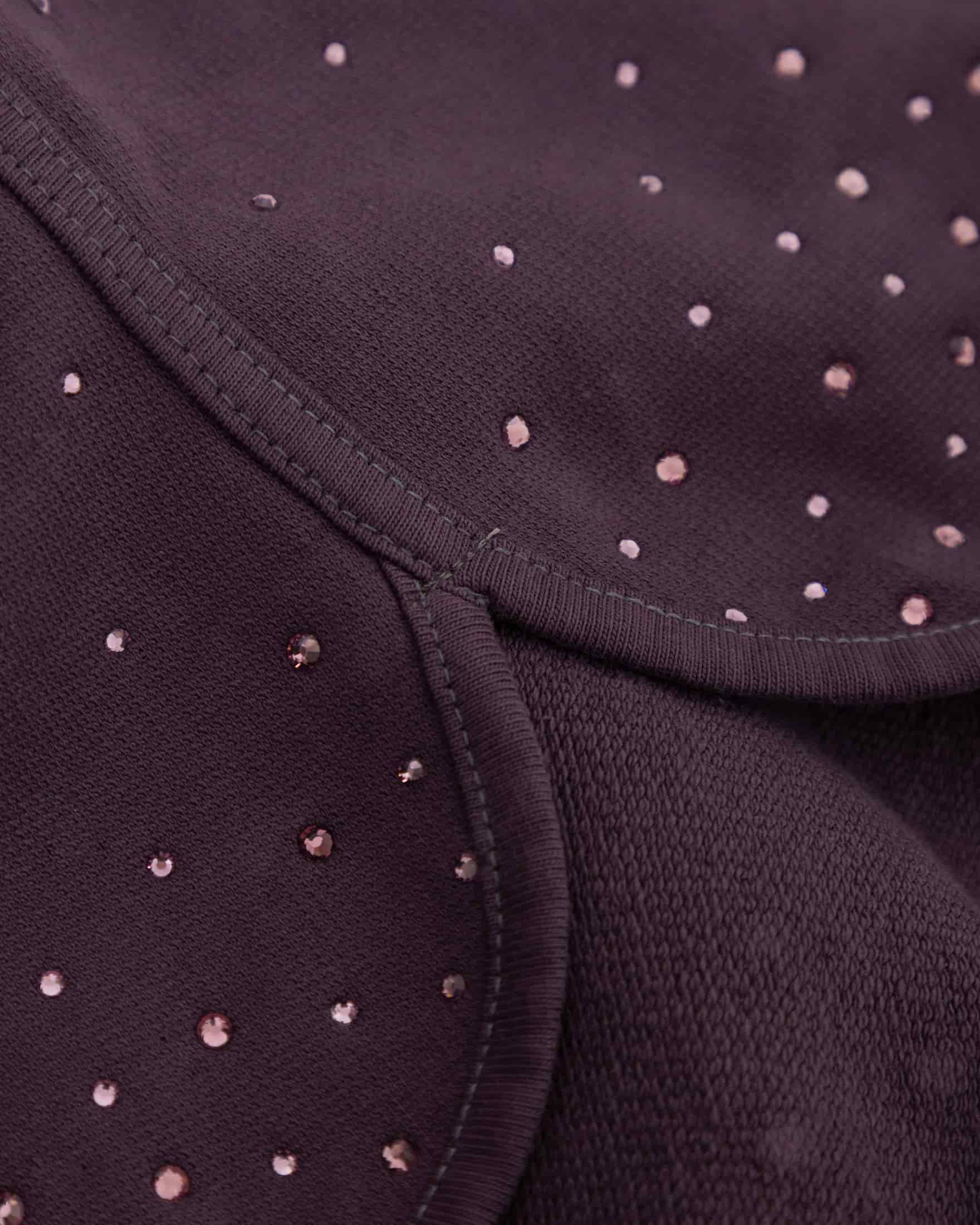 Golden Heritage Pearled Biased Short Burgundy - miniatura 4