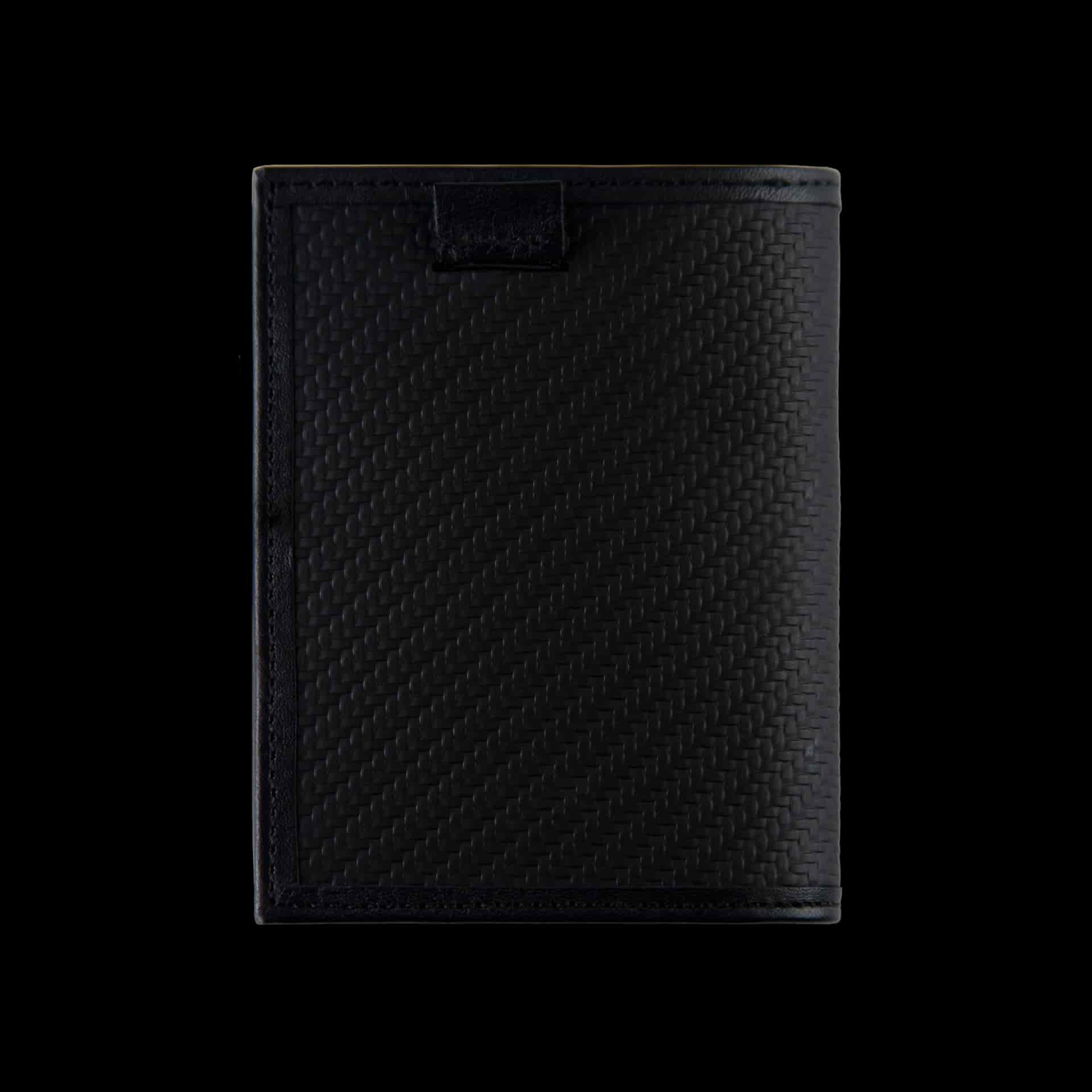 Billetera Compact con Clip (Carbono-Negra-Roja) — Con Grabado de Iniciales - miniatura 6