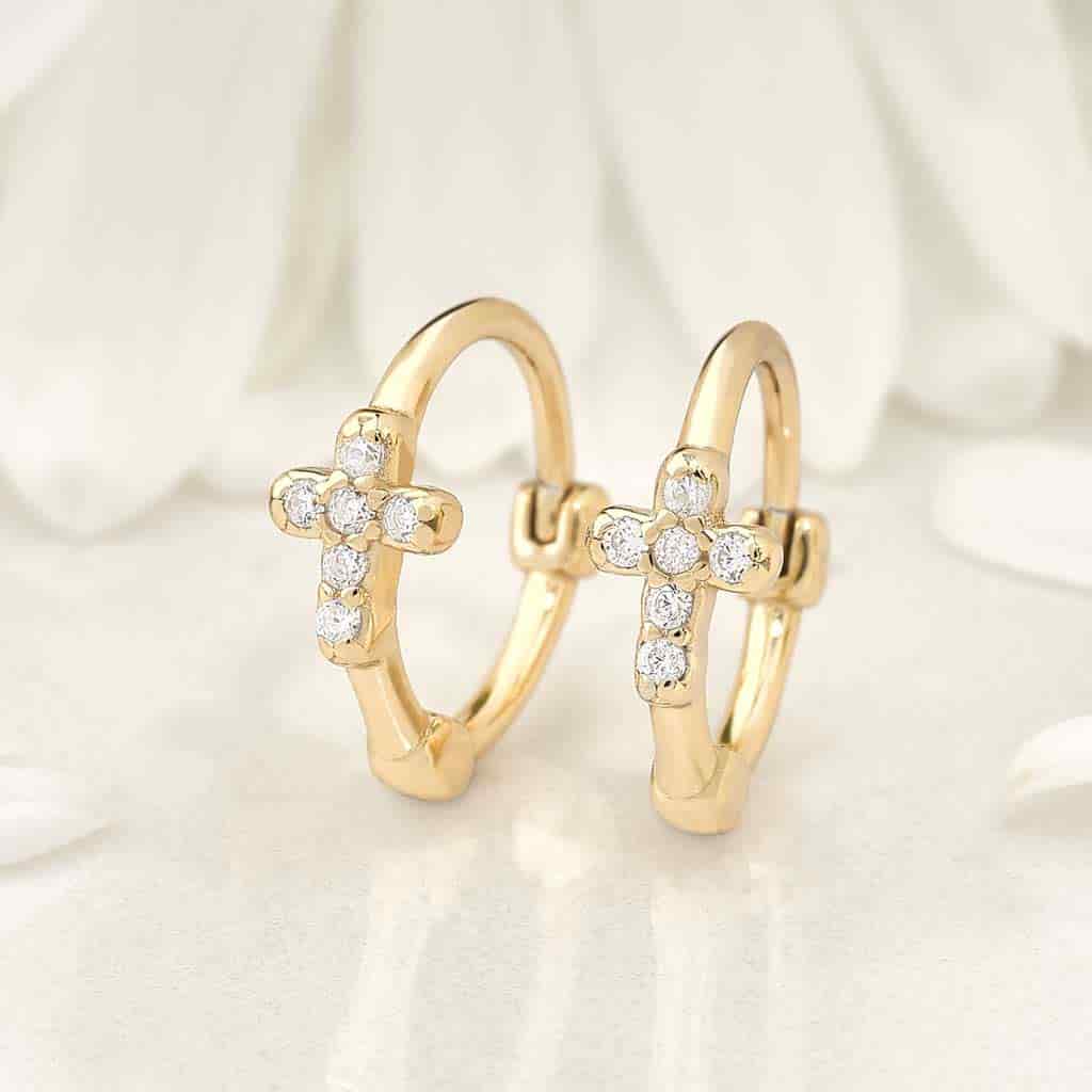 Aretes Cruz - miniatura 1