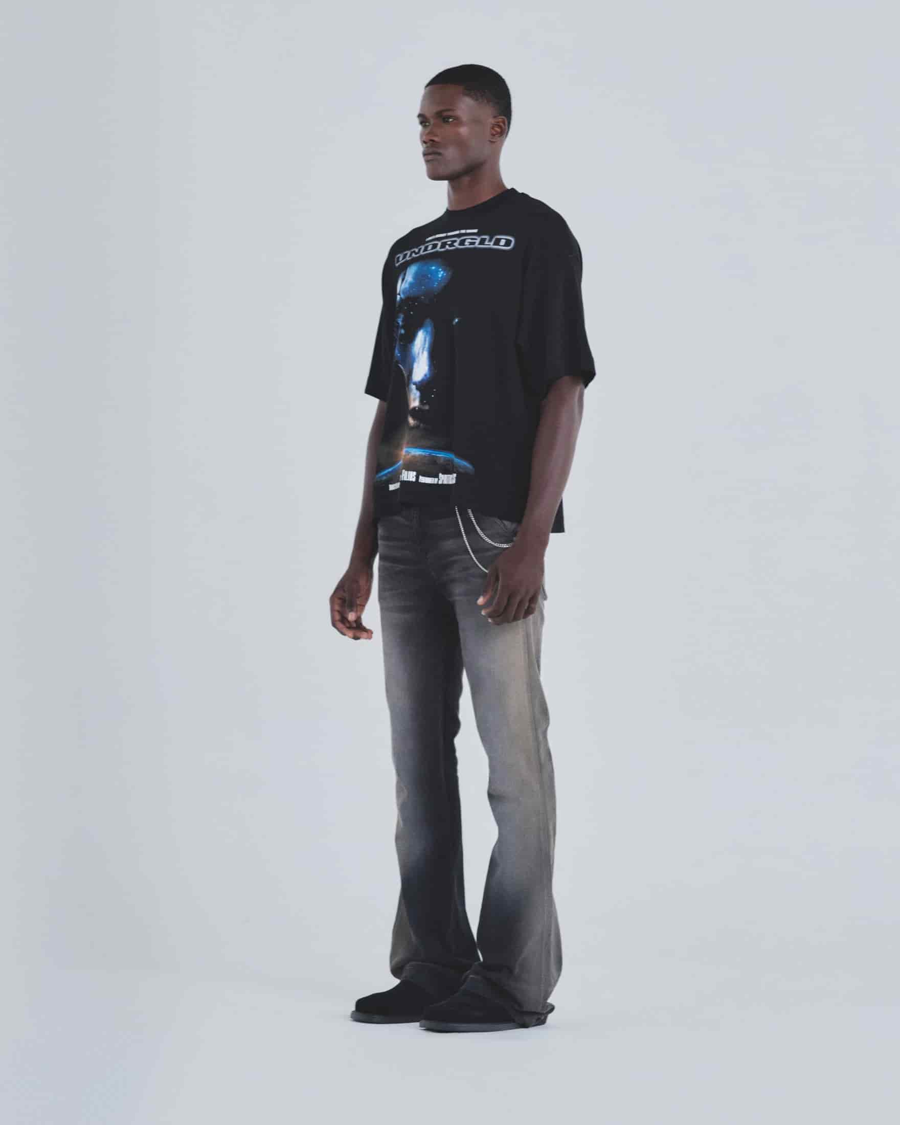 Holy State Journey Boxy Fit Tshirt Black - miniatura 5