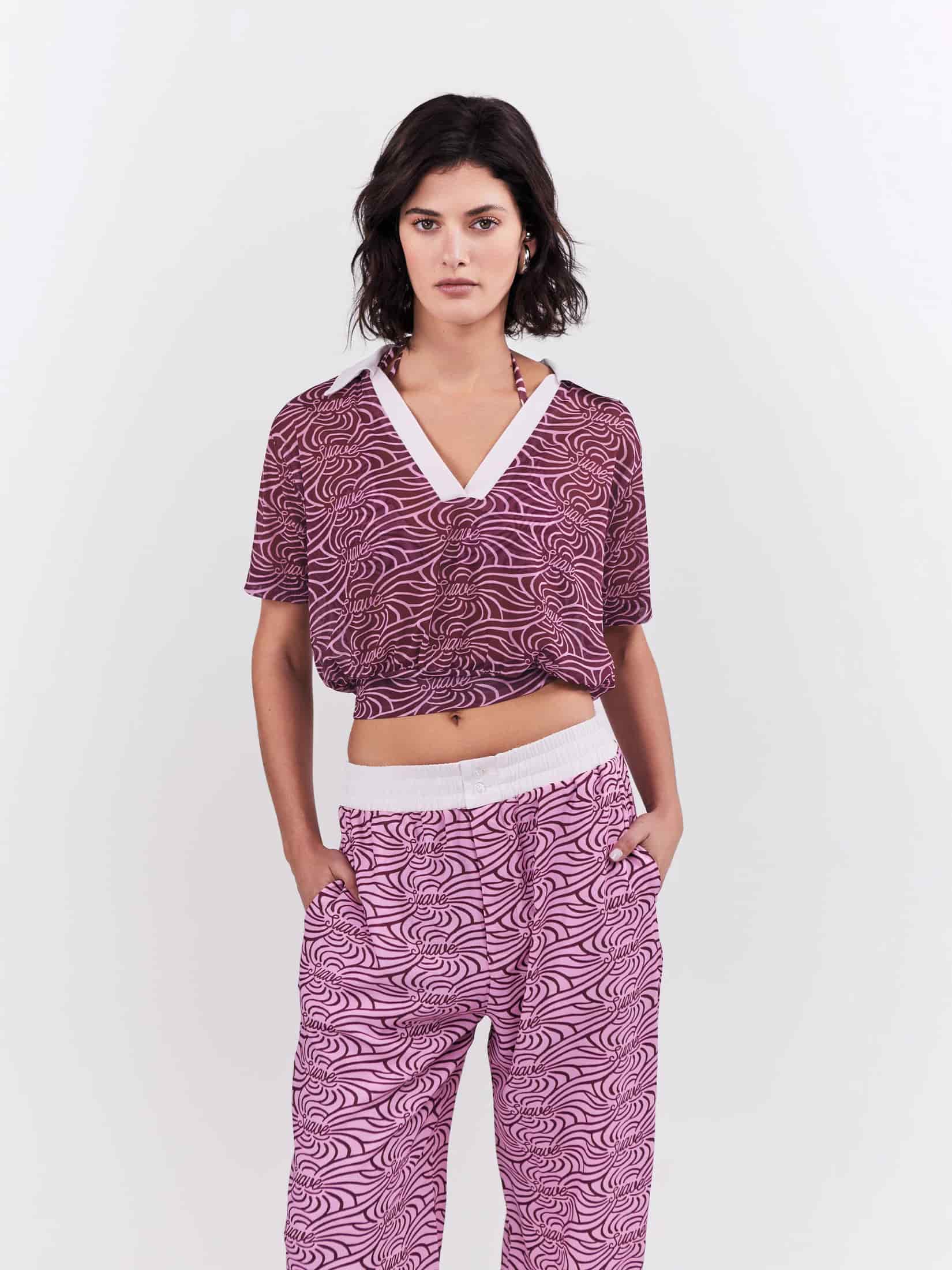 Mesh Top Suave - Magenta - miniatura 1