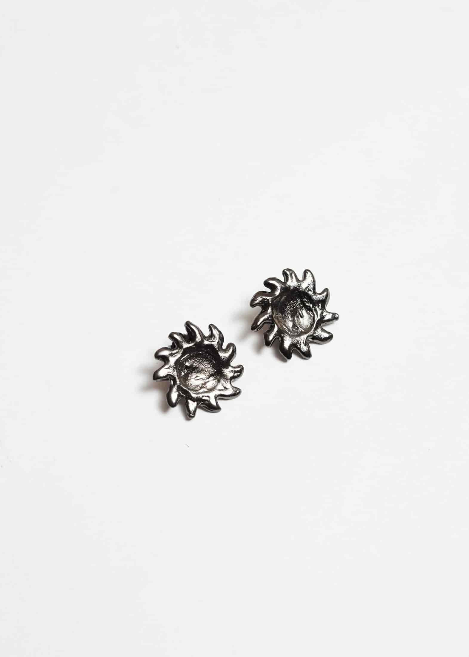 Aretes Solé midi Onix - miniatura 1