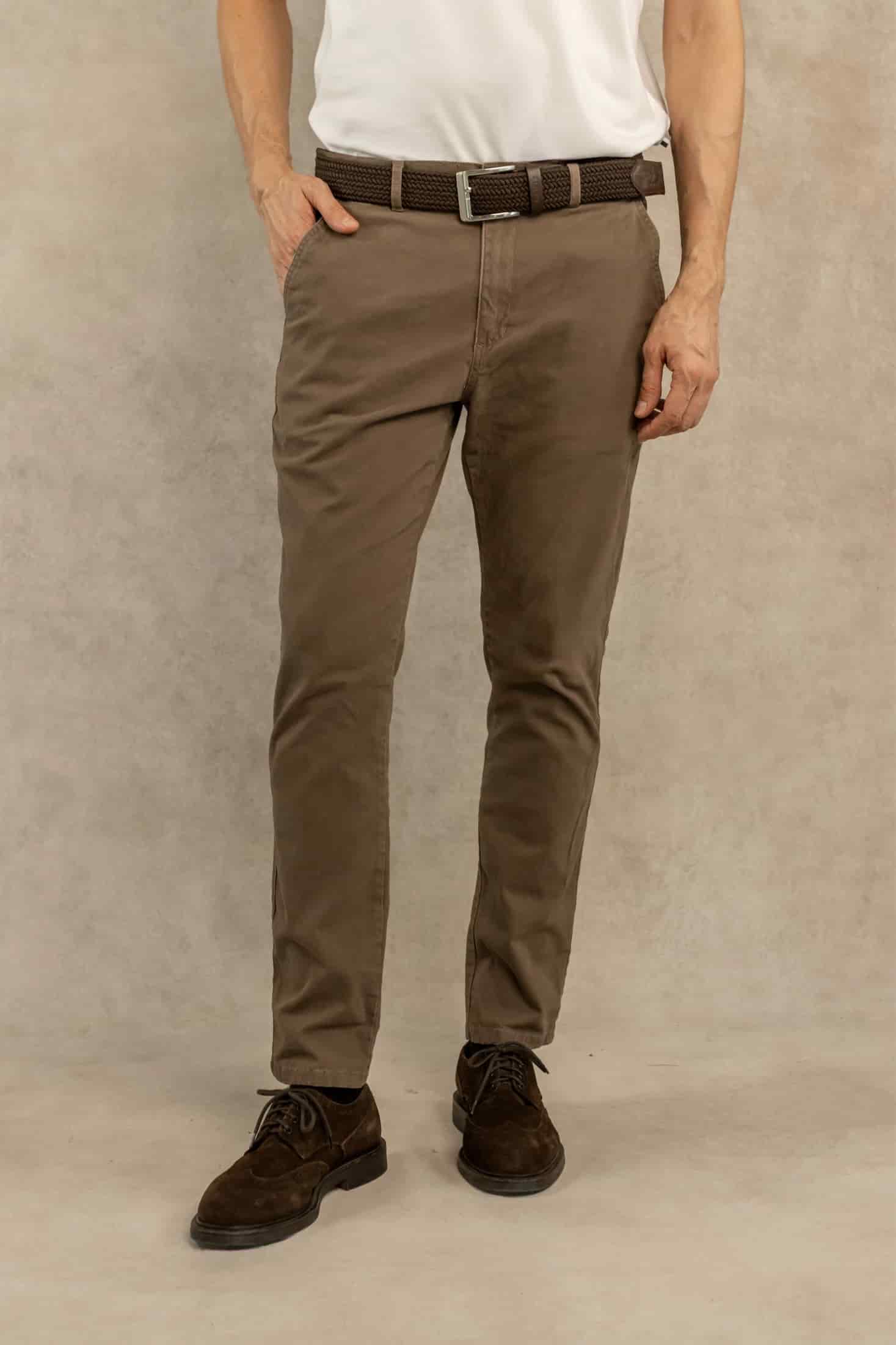 Pantalon Elastico Mocca - miniatura 1