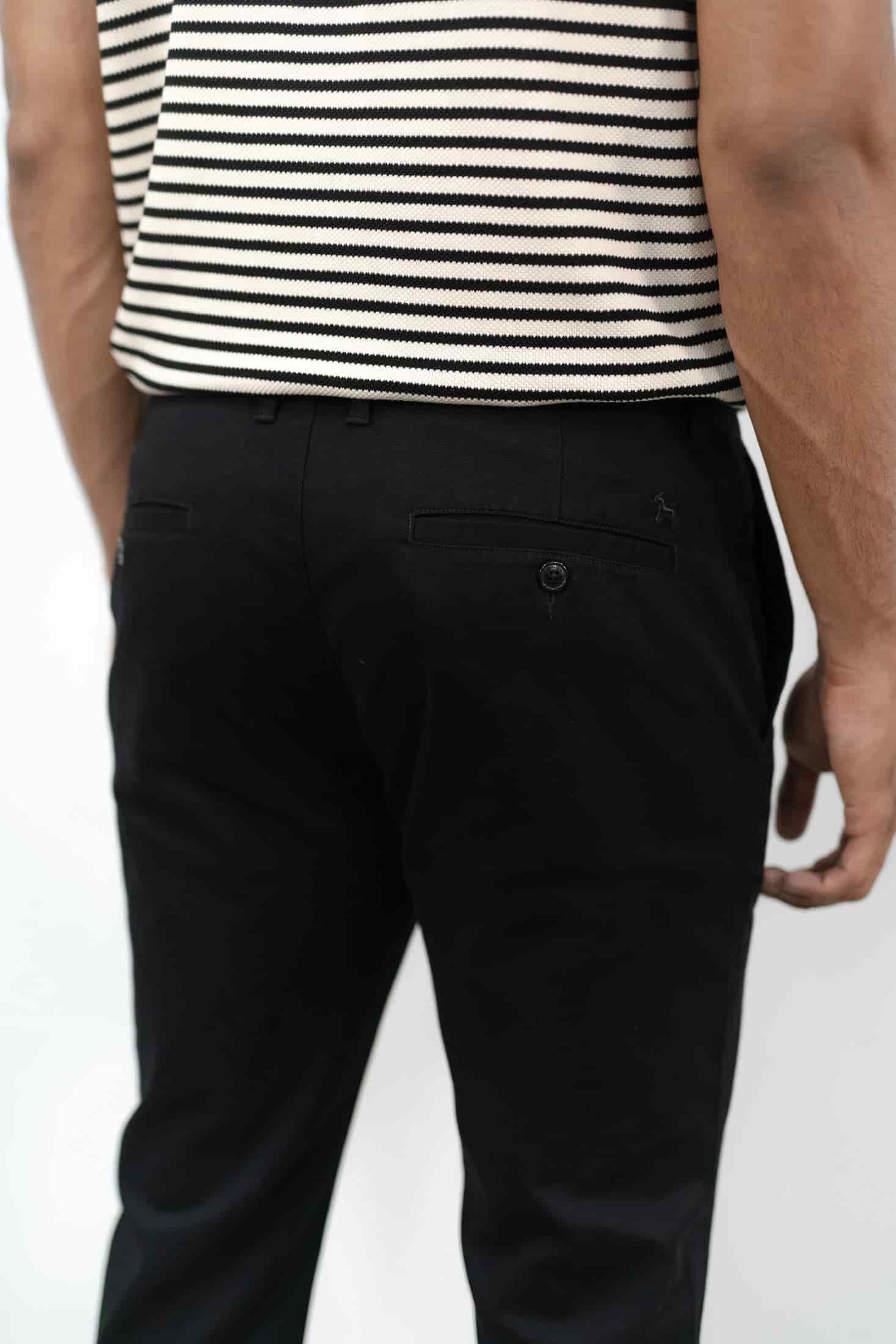 Pantalón Básico Negro - miniatura 3