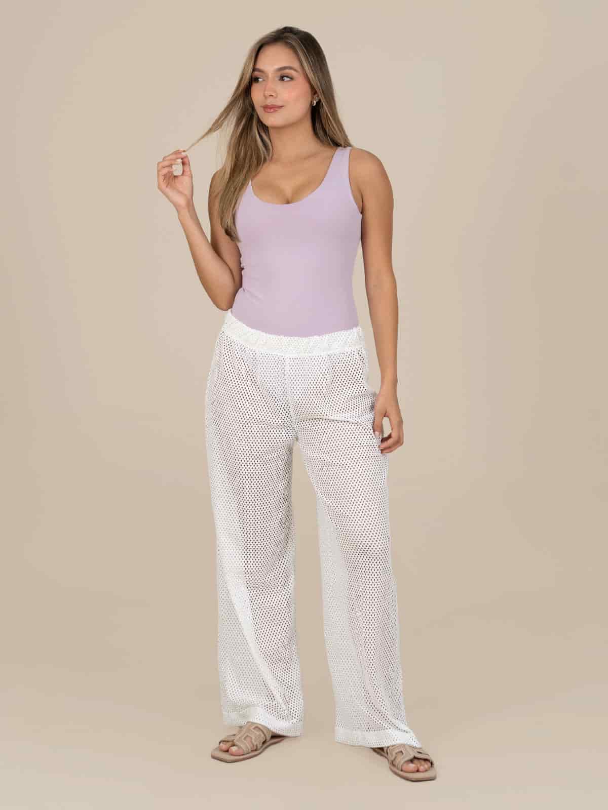 Vestido de bano zuri lila claro - miniatura 2