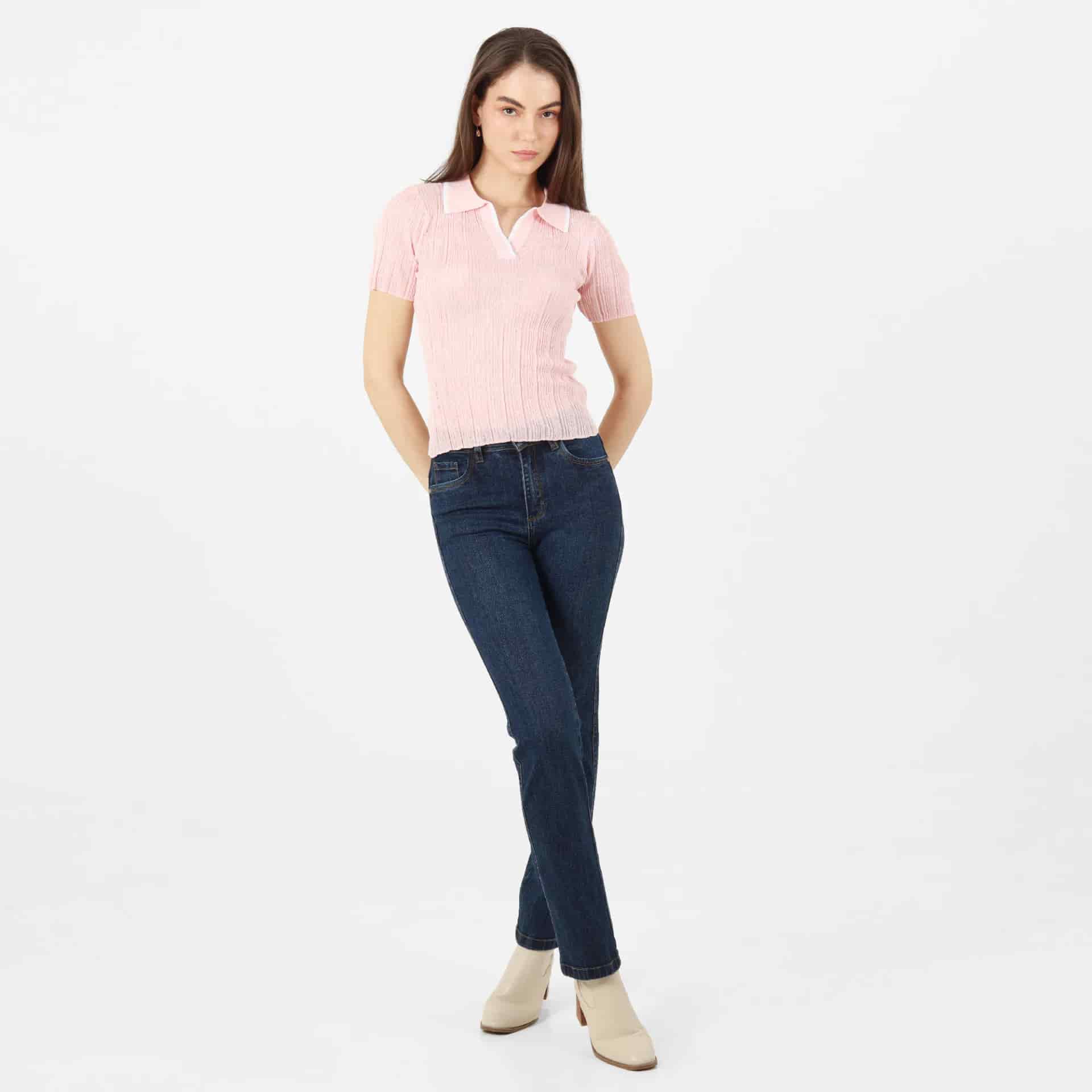 Sweater Cuello Sport Manga Corta - miniatura 2