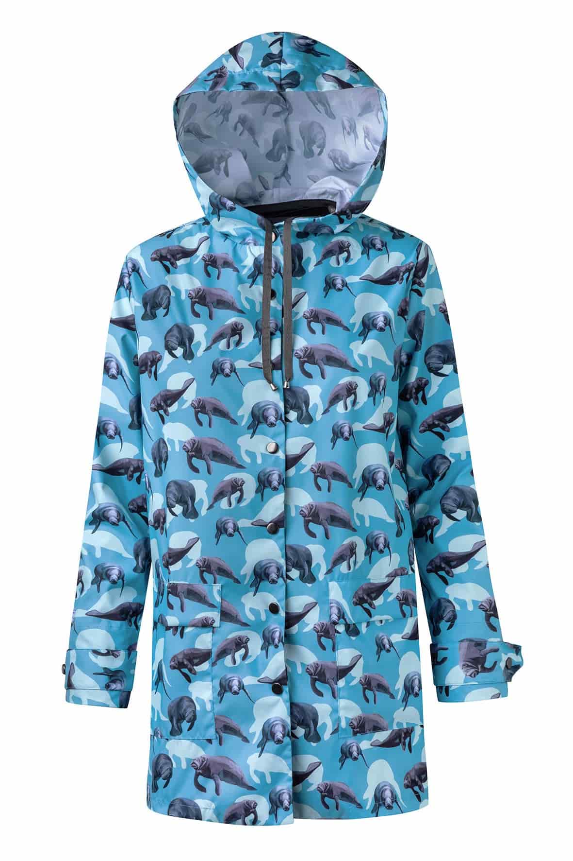 Manatíes | Raincoat para Mujer - miniatura 2