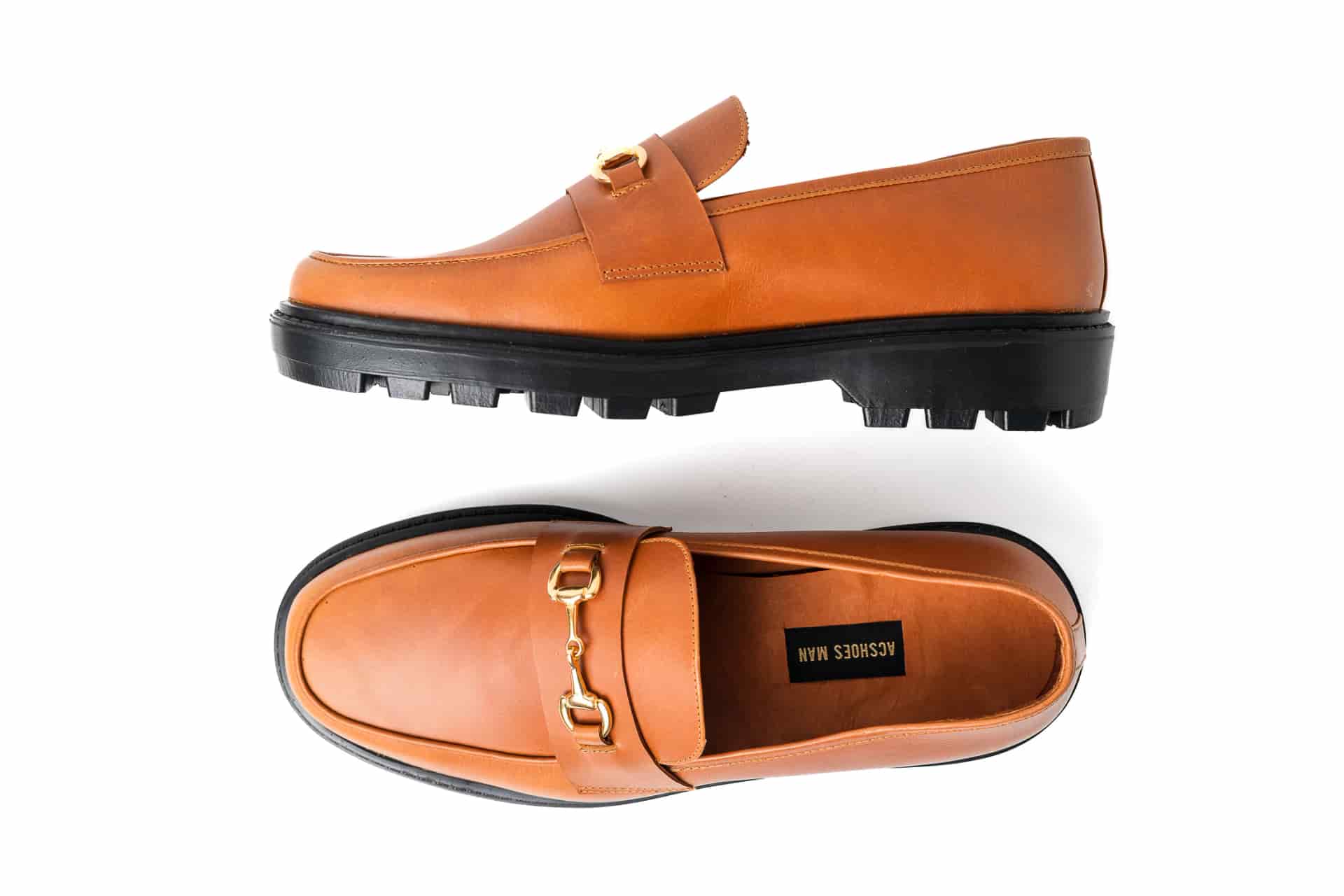 Mocasines Dublín Miel Hebilla Dorada - miniatura 2