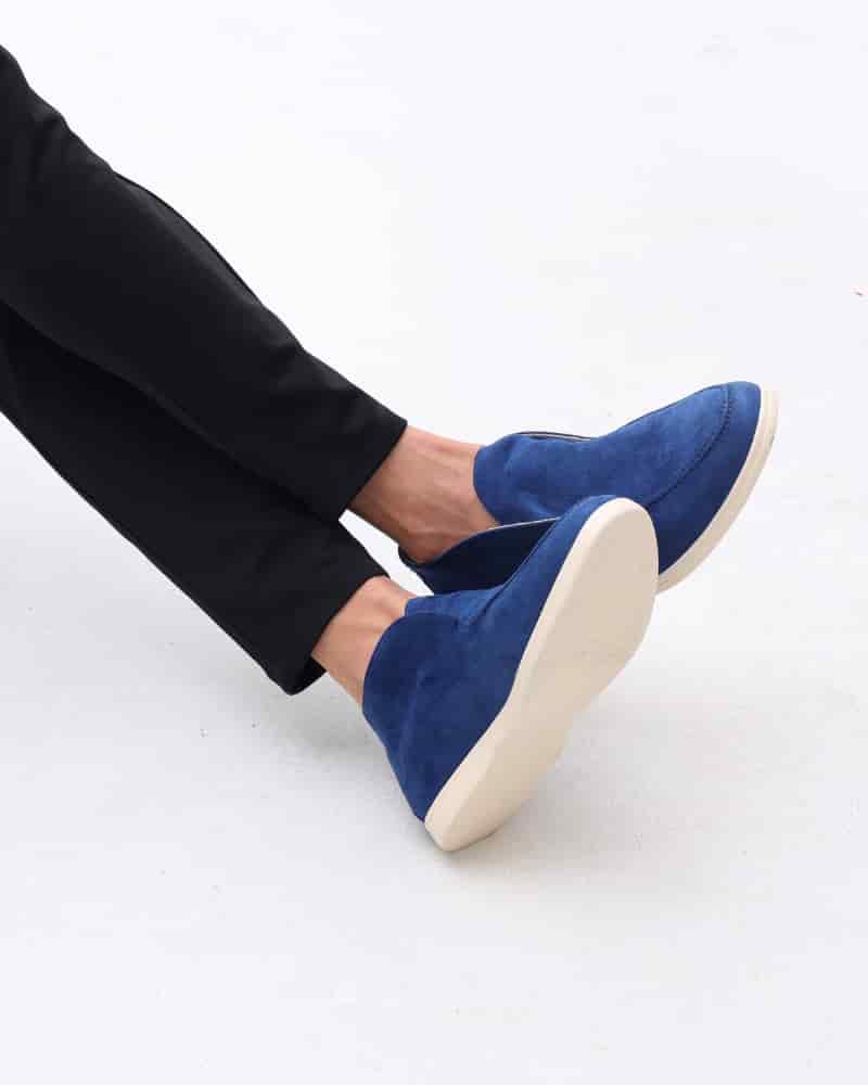 Old Money High Suede Loafers - miniatura 1